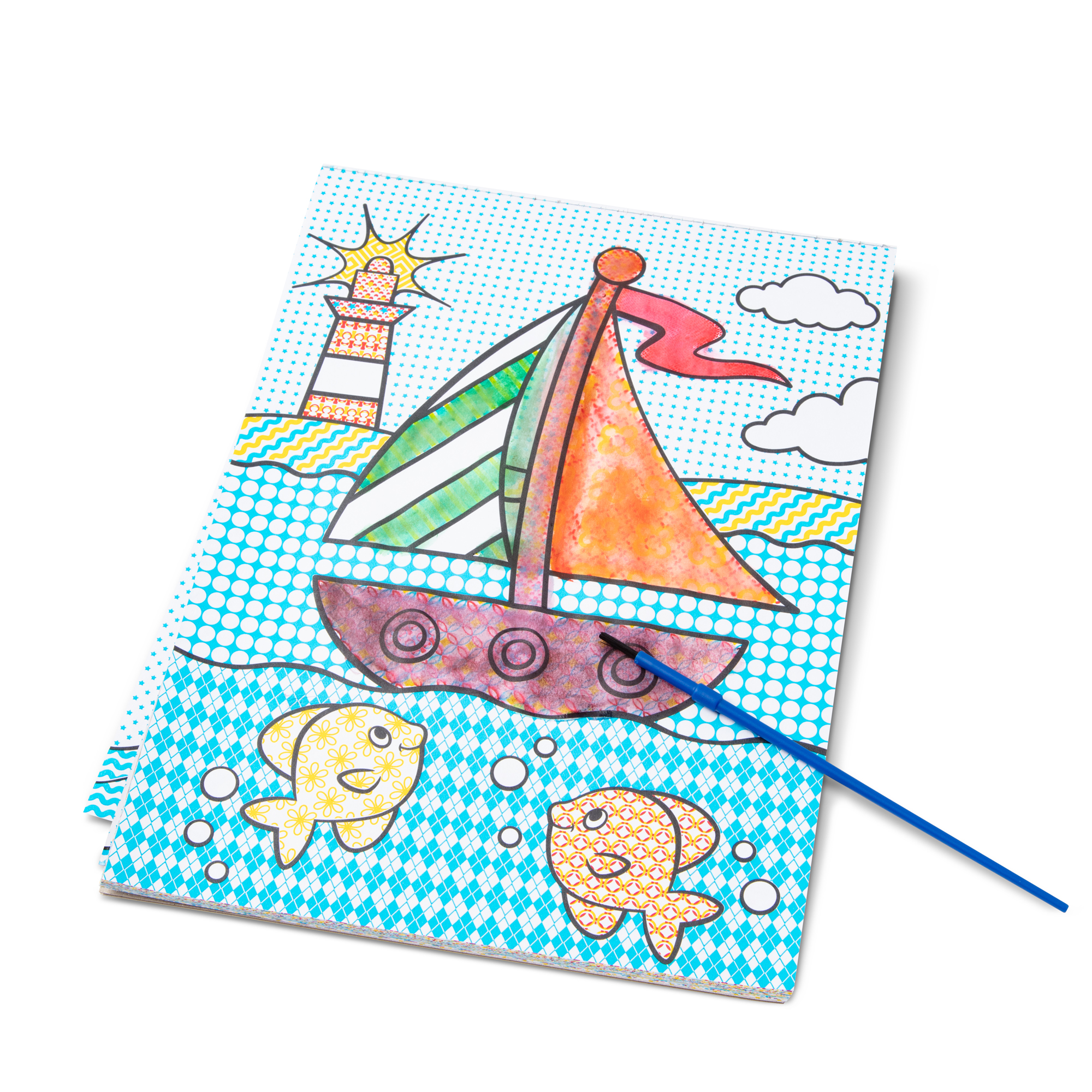 Melissa & Doug My First Paint With Water - Pirates, Space, Construction & More