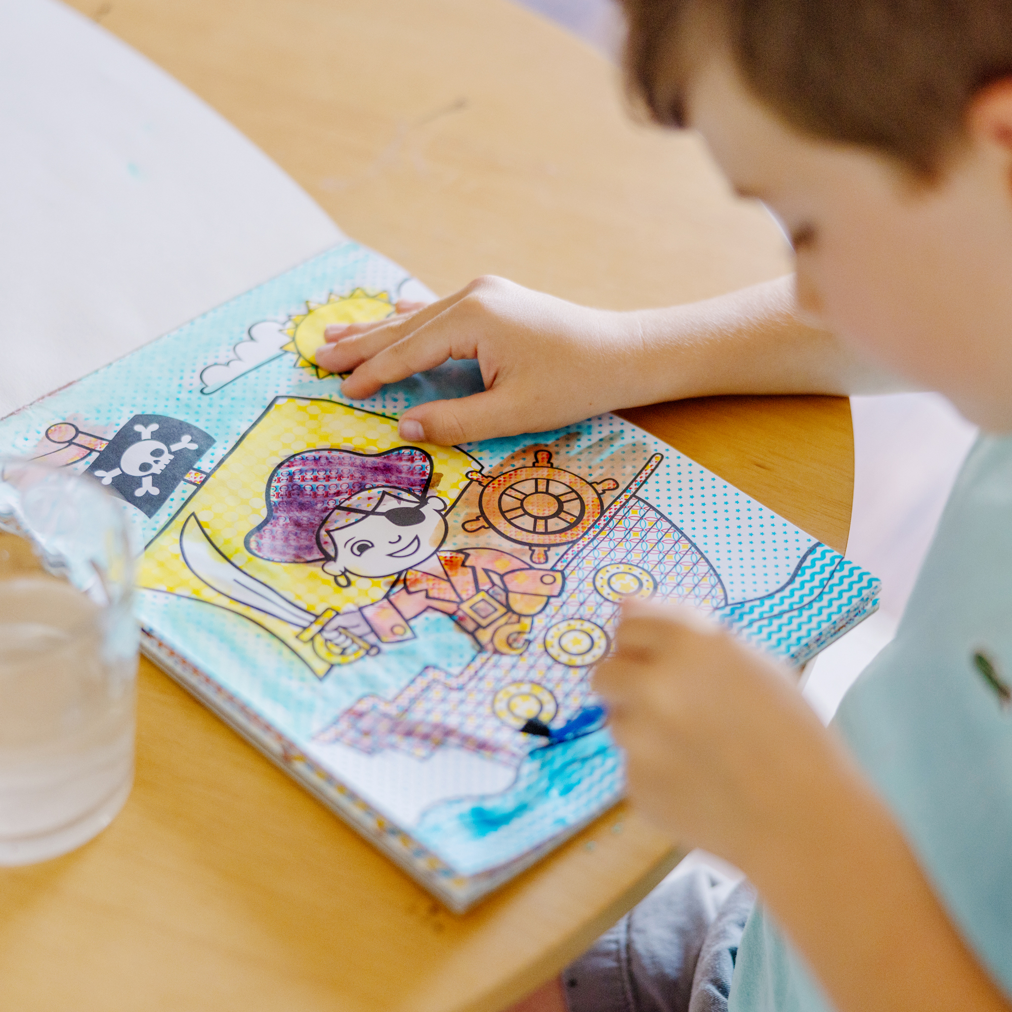 Melissa & Doug My First Paint With Water - Pirates, Space, Construction & More