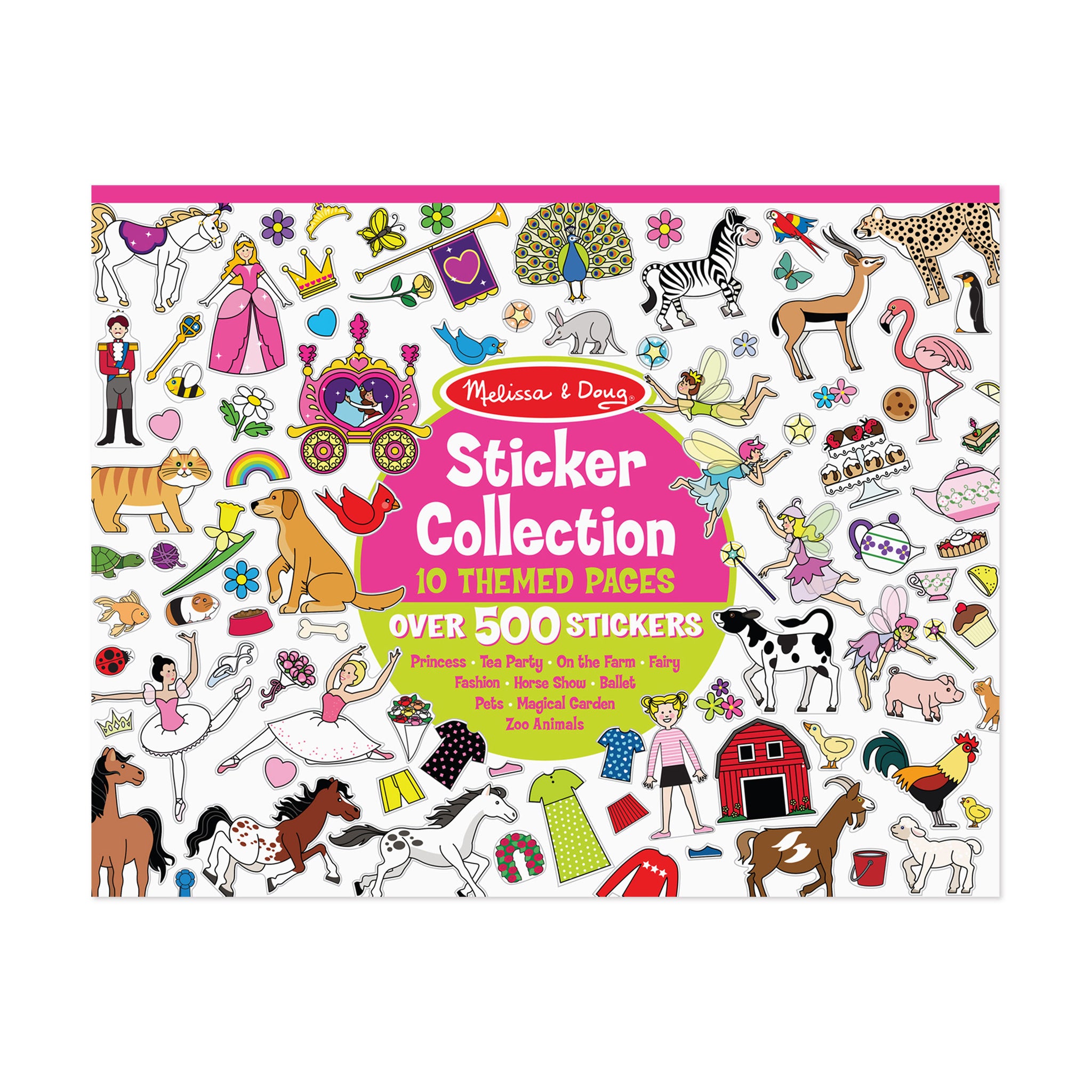 Melissa & Doug Sticker Collection Pink