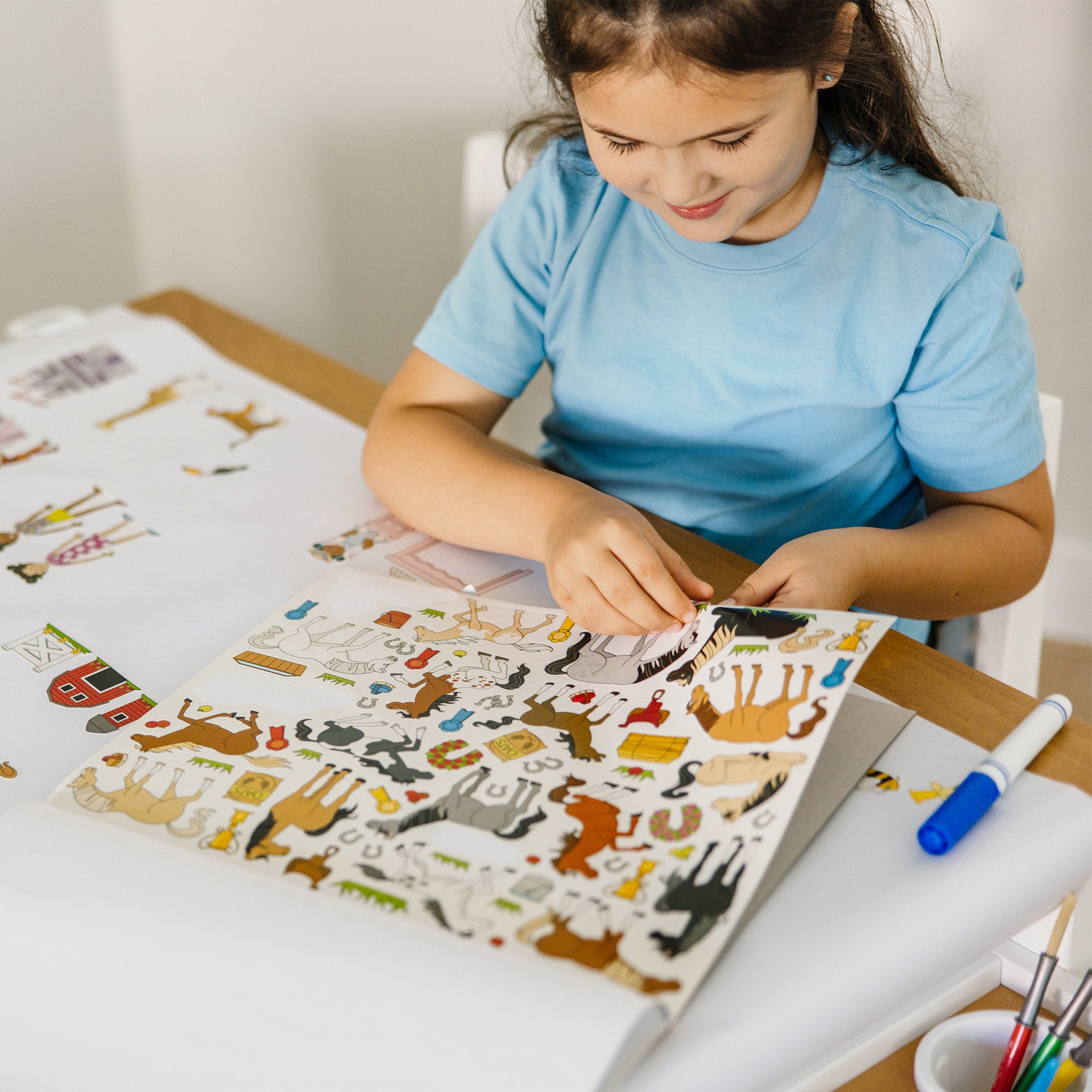 Melissa & Doug Sticker Collection Pink