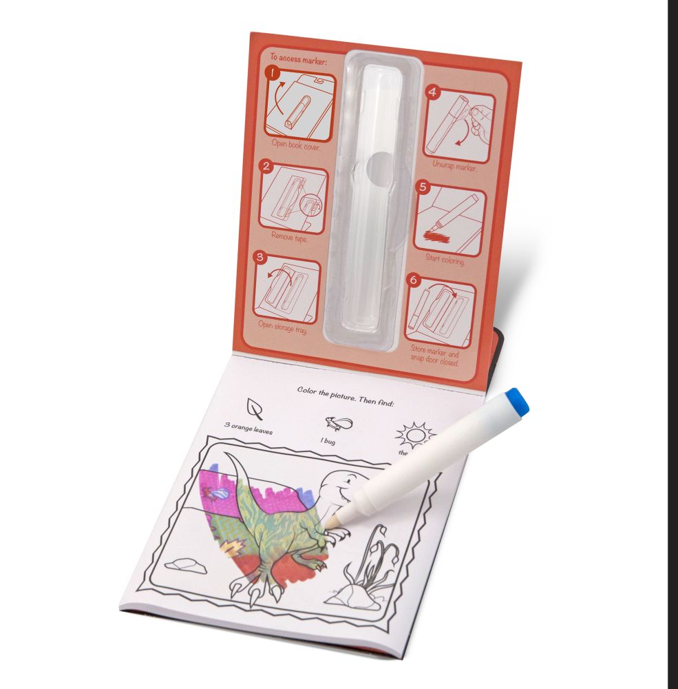 Melissa & Doug - On The Go - Color Blast - Dinosaurs