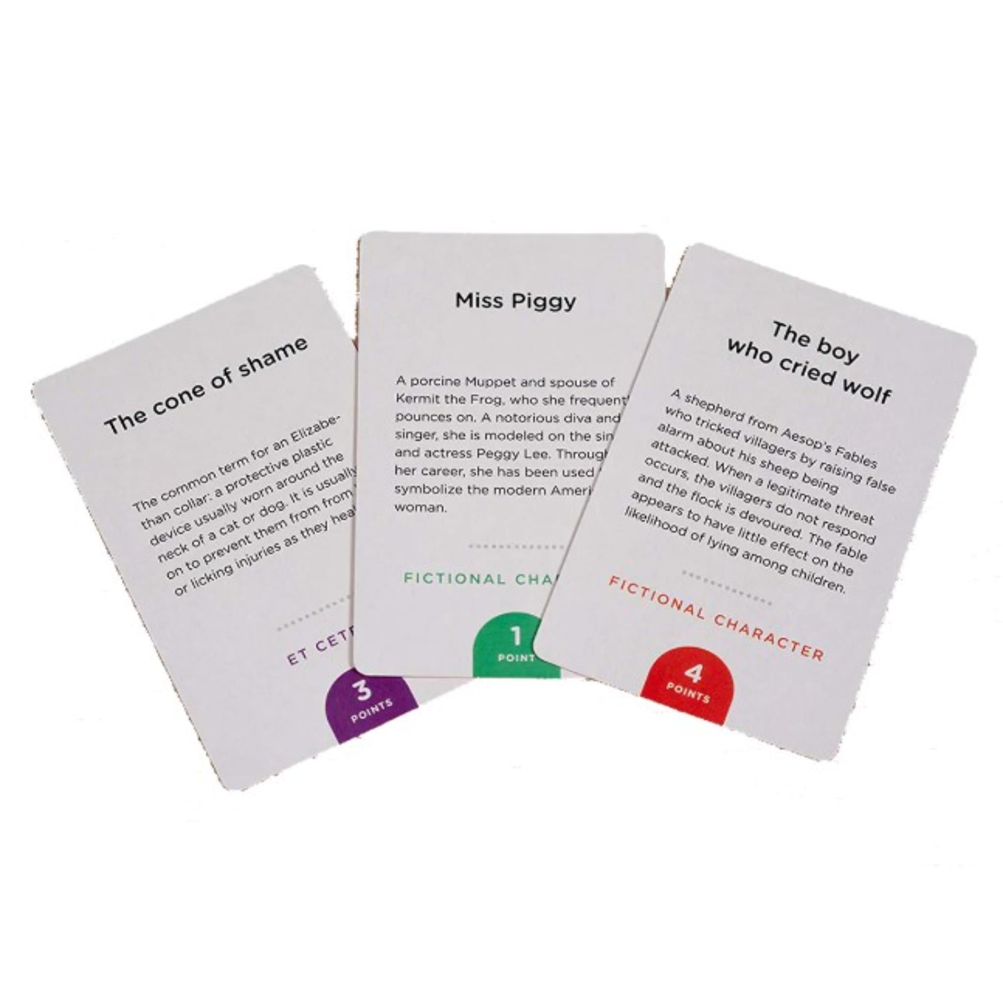 Monikers Game