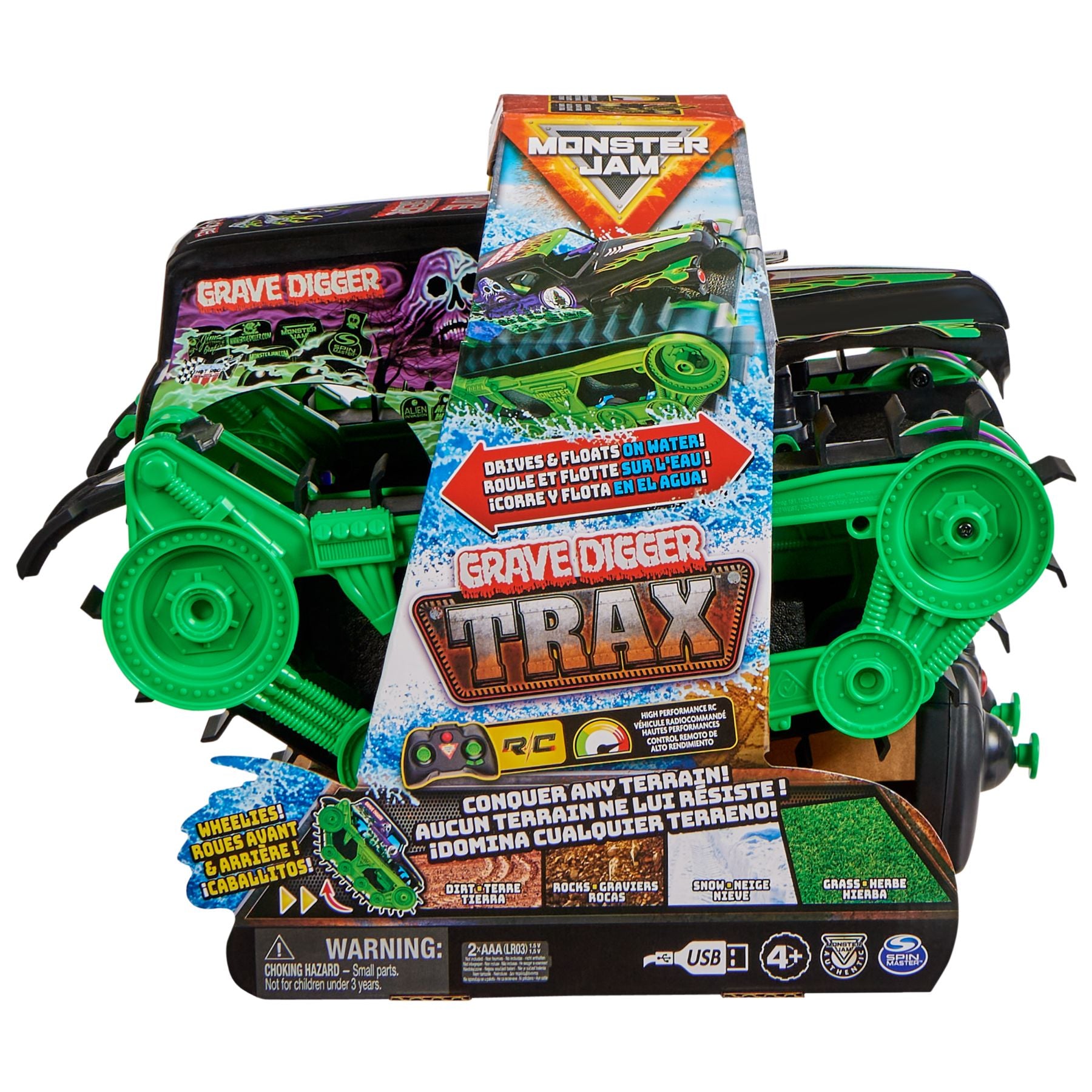 Monster Jam Radio Control 1:15 - Grave Digger Trax