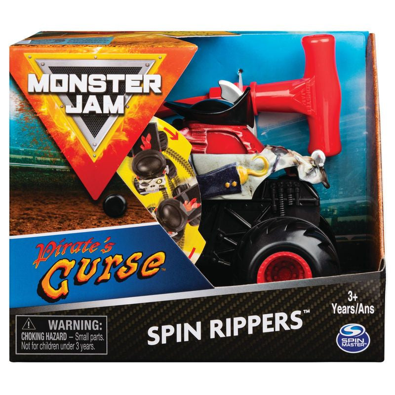 MONSTER JAM 1:43 SPIN RIPPERS PIRATES CURSE