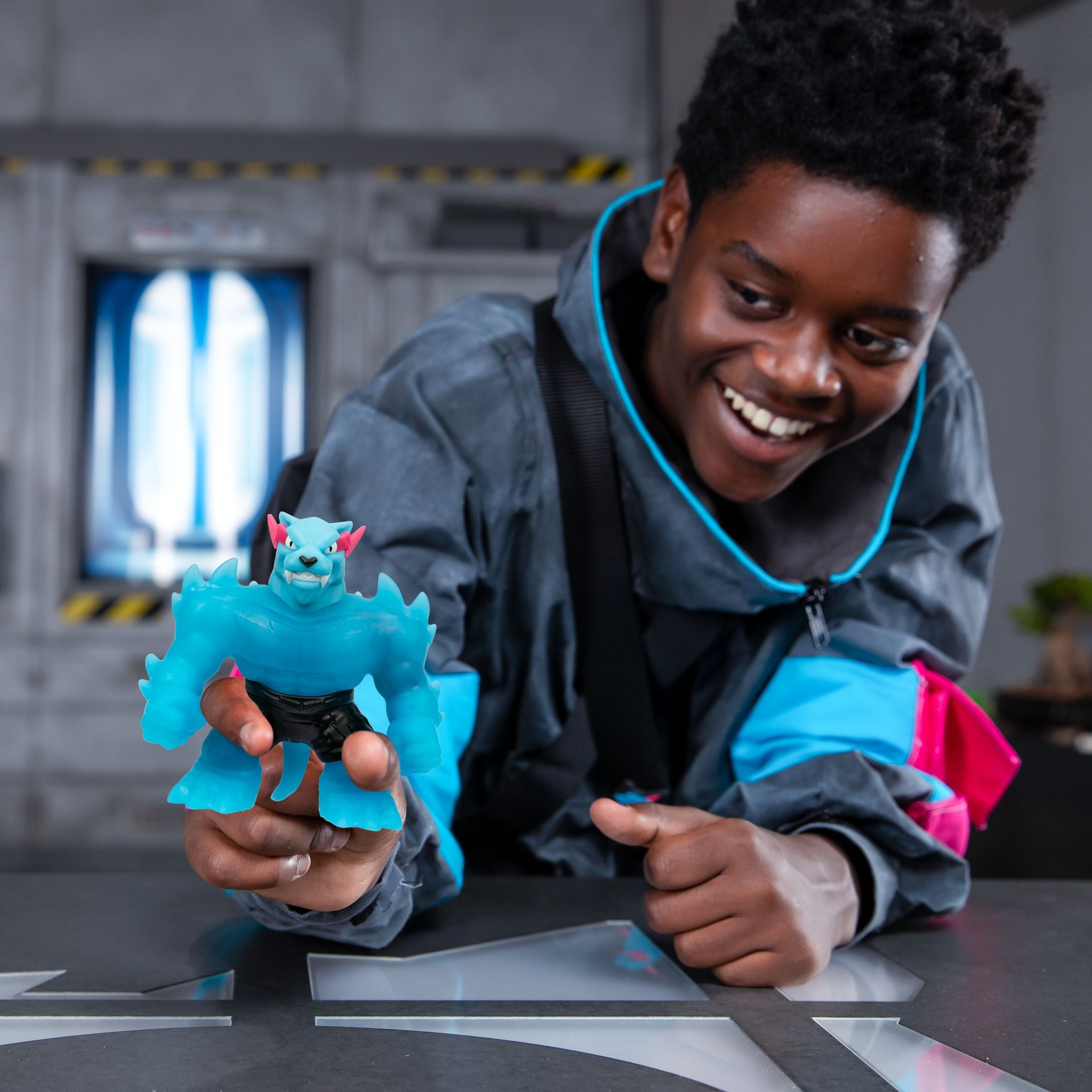 MrBeast Lab Stretchy Hero - Squishy Hyper Charged Panther