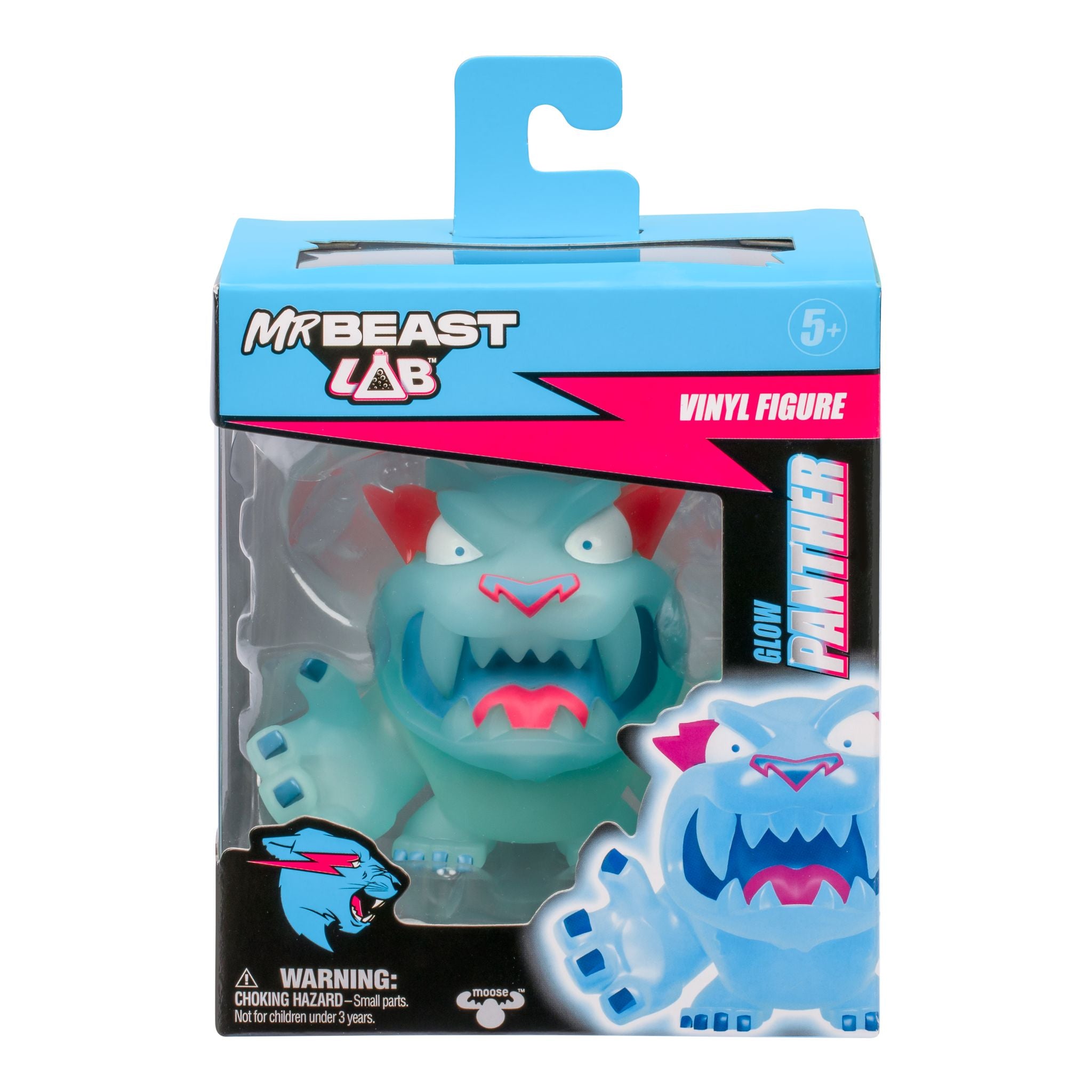 MrBeast Lab Vinyl Figure Pack - Glow Panther