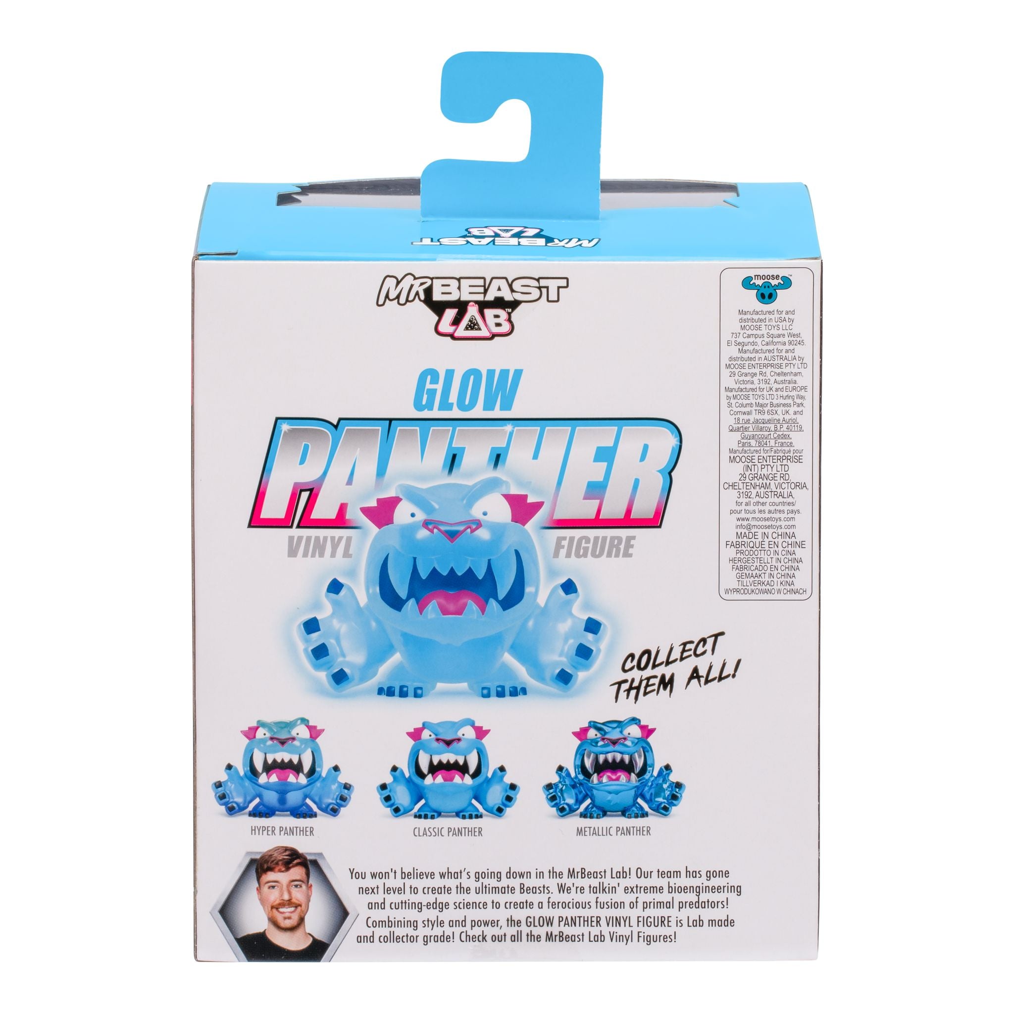 MrBeast Lab Vinyl Figure Pack - Glow Panther