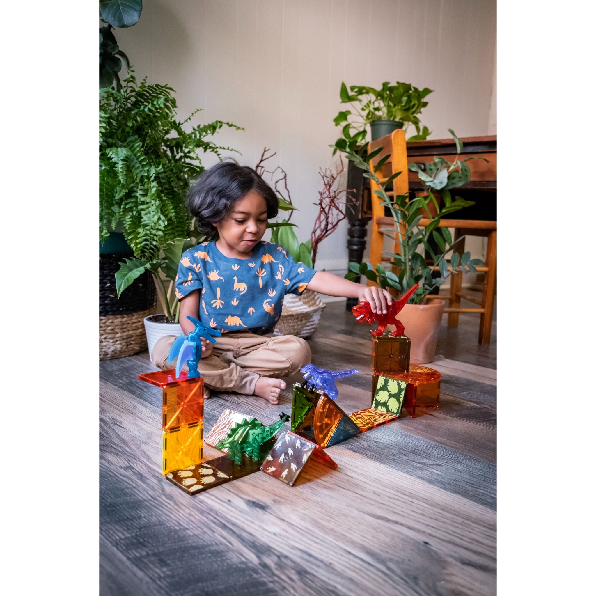 Magna-Tiles Dino World 40 Piece Set