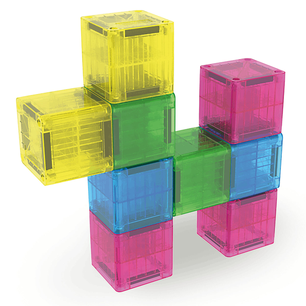 MAGNA-TILES MicroMAGS Cubes 9-Piece Travel Set