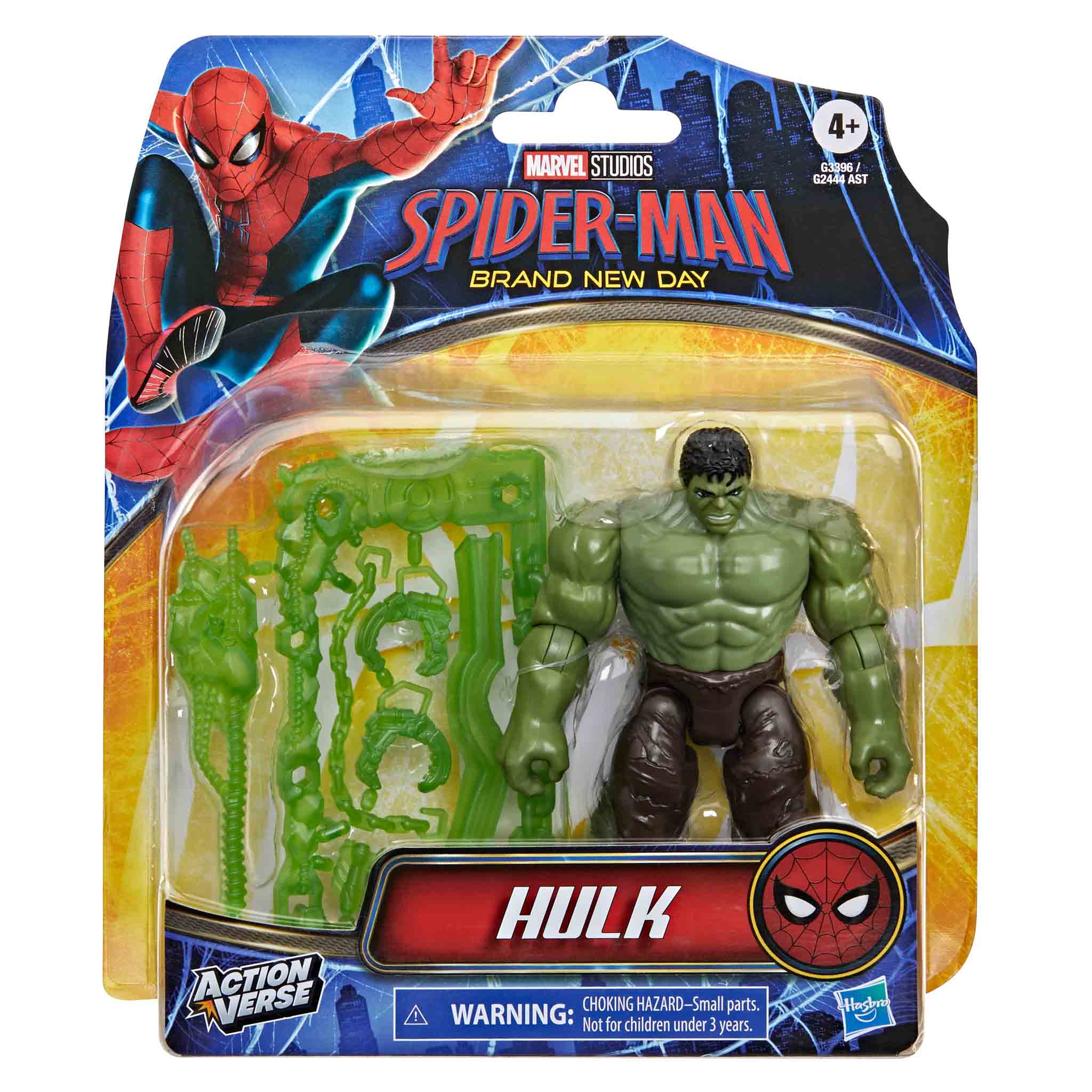 Marvel Spider-Man Brand New Day ActionVerse Hulk Figure