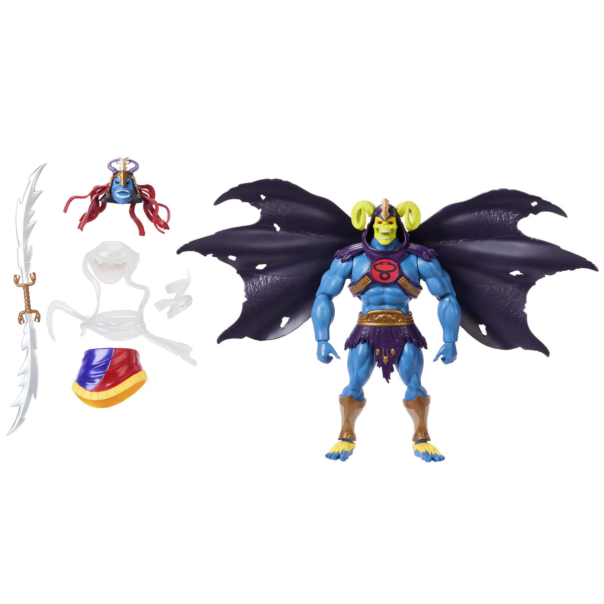 Masters of the Universe Origins x ThunderCats Action Figure - Skell-Ra