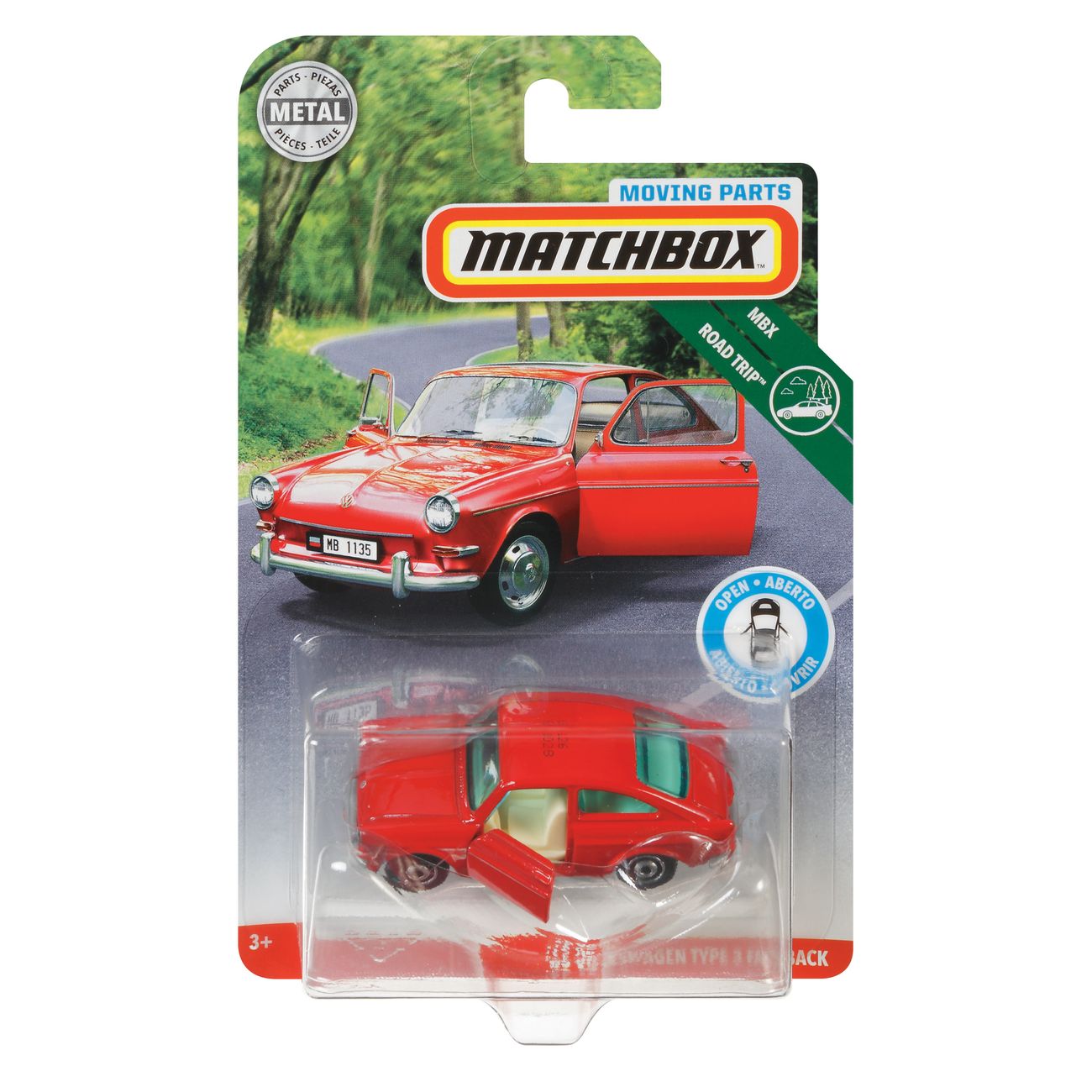 Matchbox Moving Parts Basic Vehicle Plus Assorted Styles