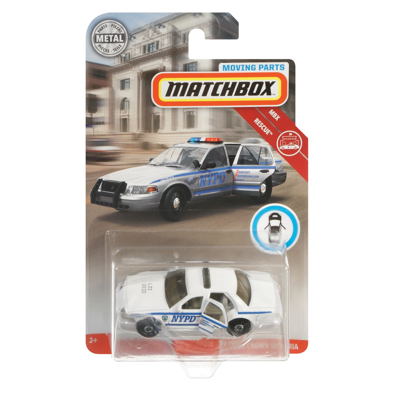 Matchbox Moving Parts Basic Vehicle Plus Assorted Styles