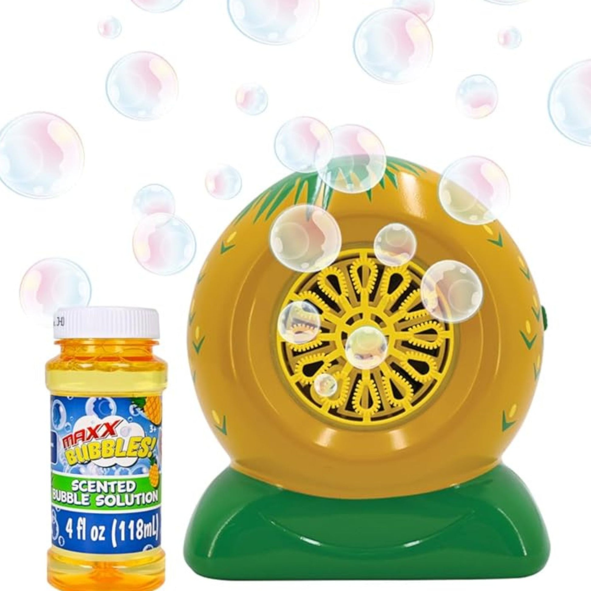 Maxx Bubbles Mini Fruit Bubbler Assorted Styles - Toyworld Australia