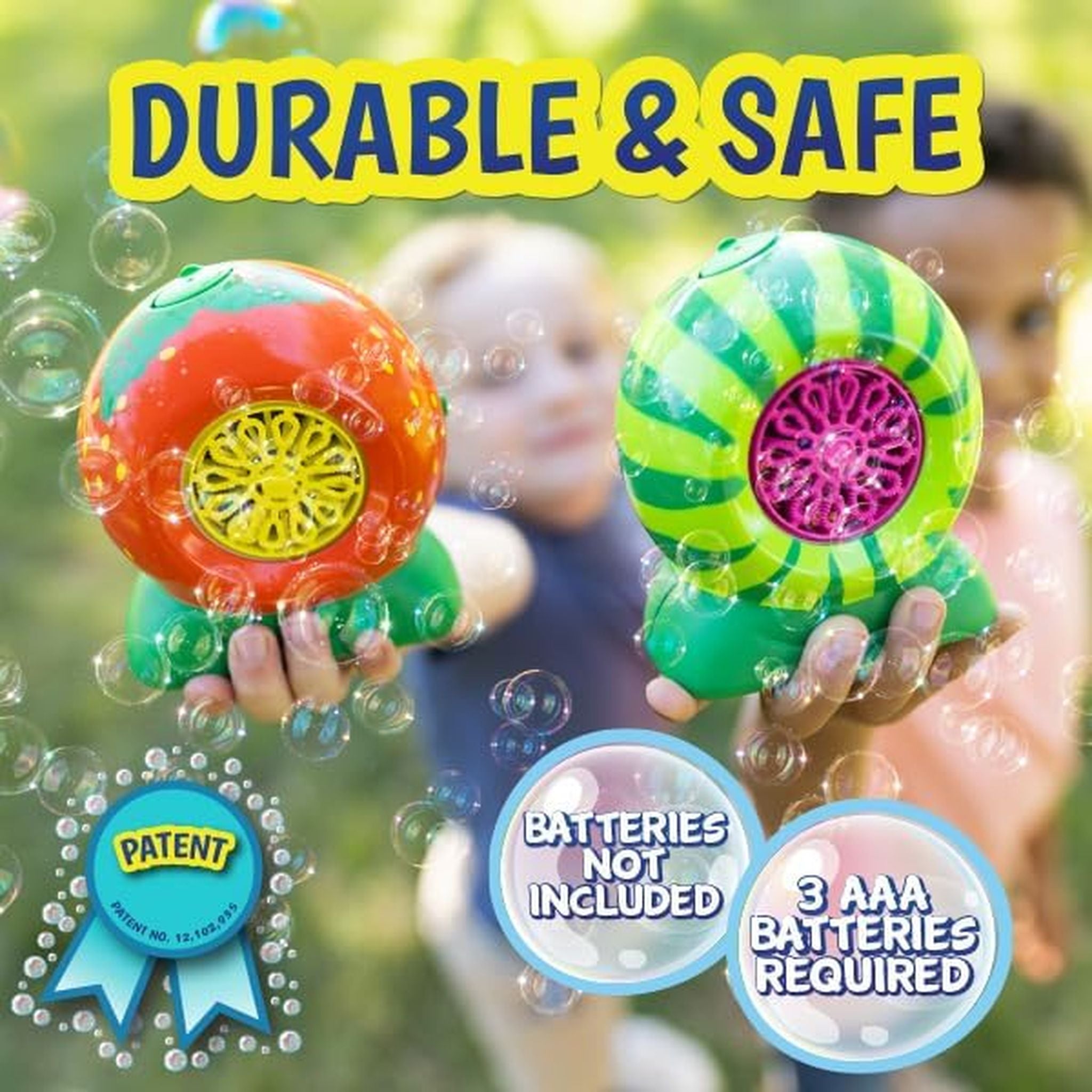 Maxx Bubbles Mini Fruit Bubbler Assorted Styles - Toyworld Australia