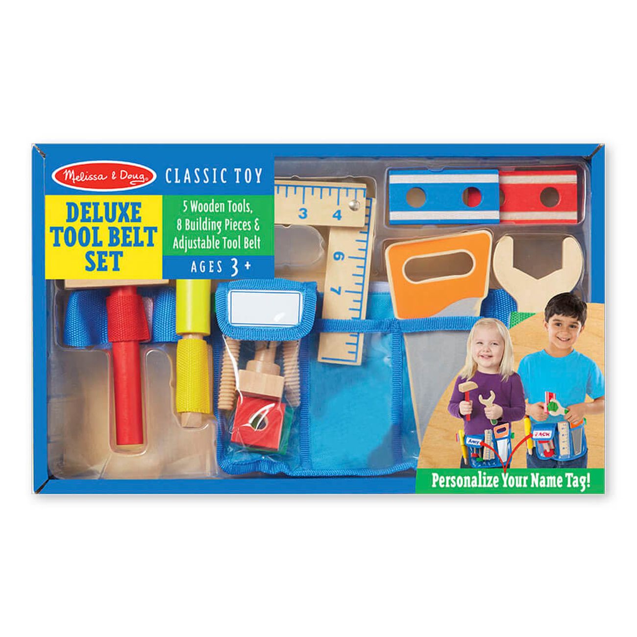 Melissa & Doug - Classic Toy Deluxe Tool Belt Set