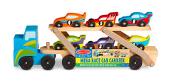 MELISSA & DOUG - MEGA RACE CAR CARRIER