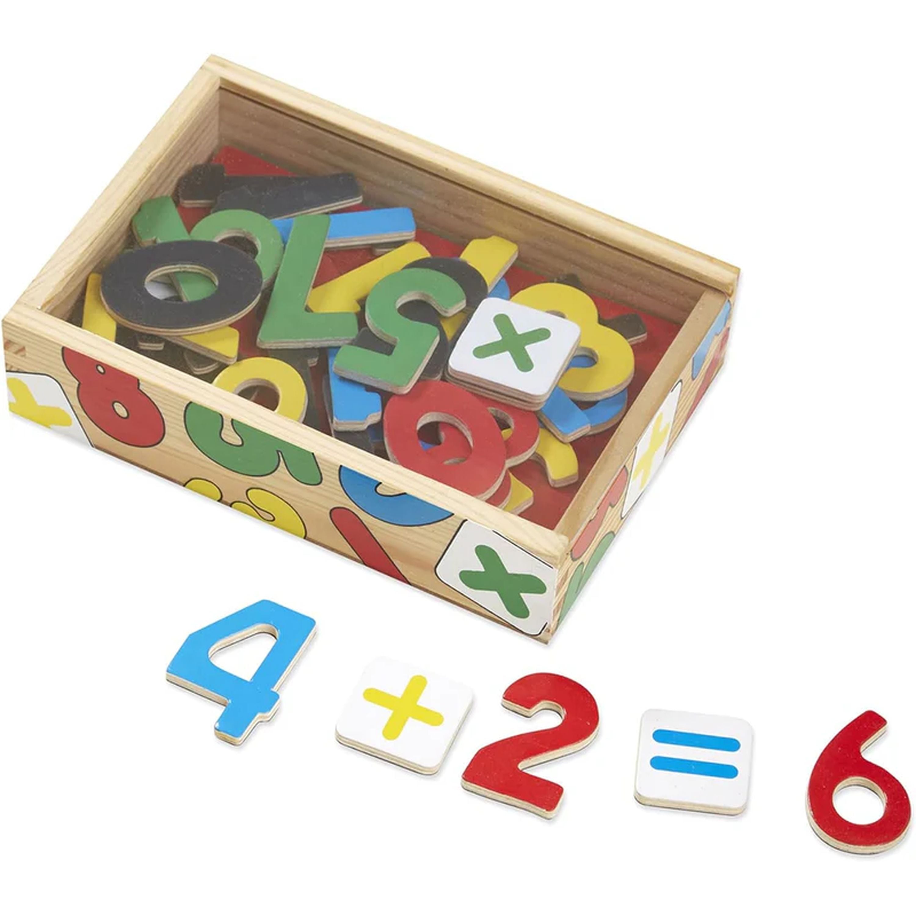 Melissa & Doug - Magnetic Wooden Numbers - Toyworld Aus