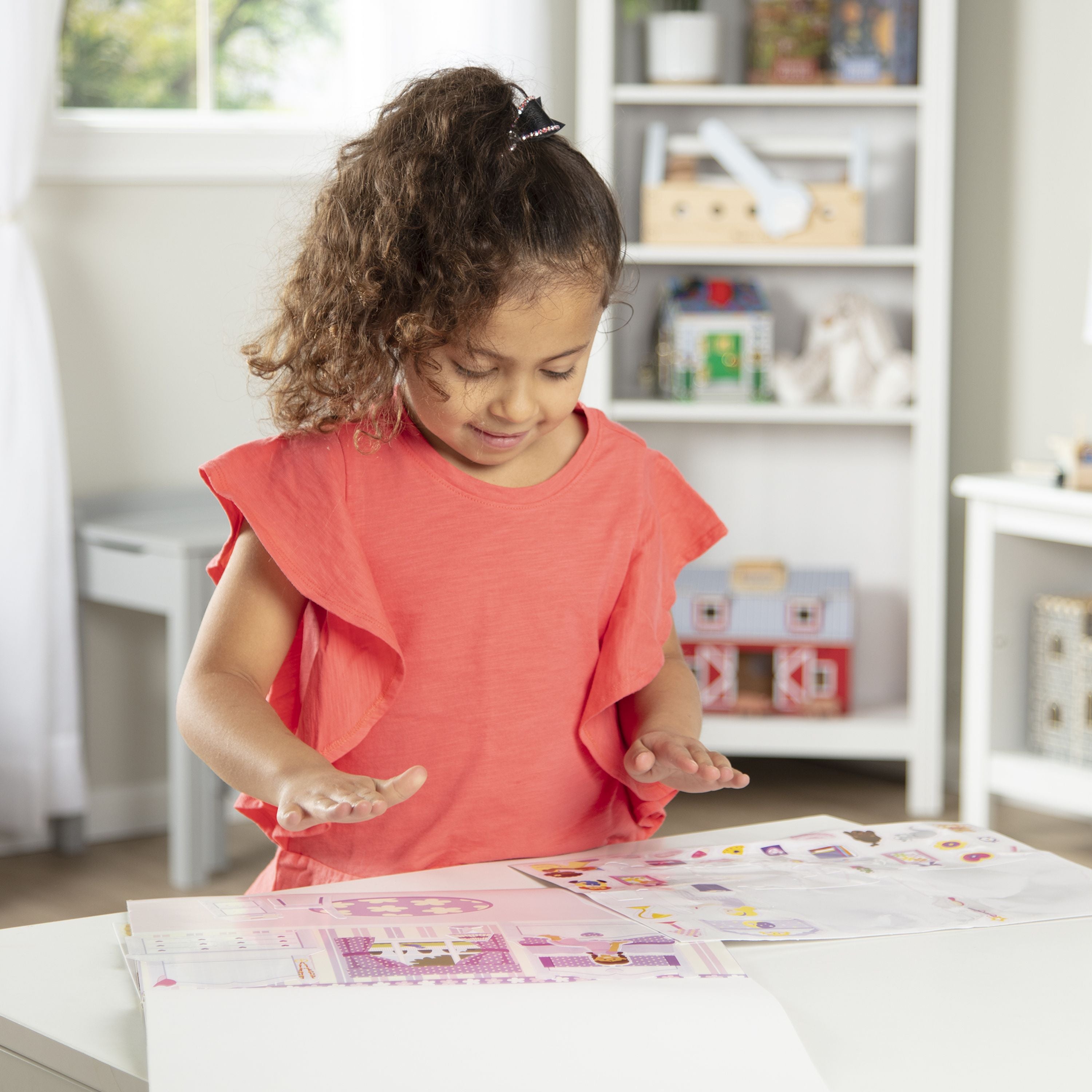 Melissa & Doug Reusable Sticker Pad - Play House