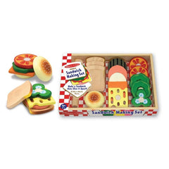 MELISSA & DOUG - SANDWICH MAKING SET - Toyworld Aus