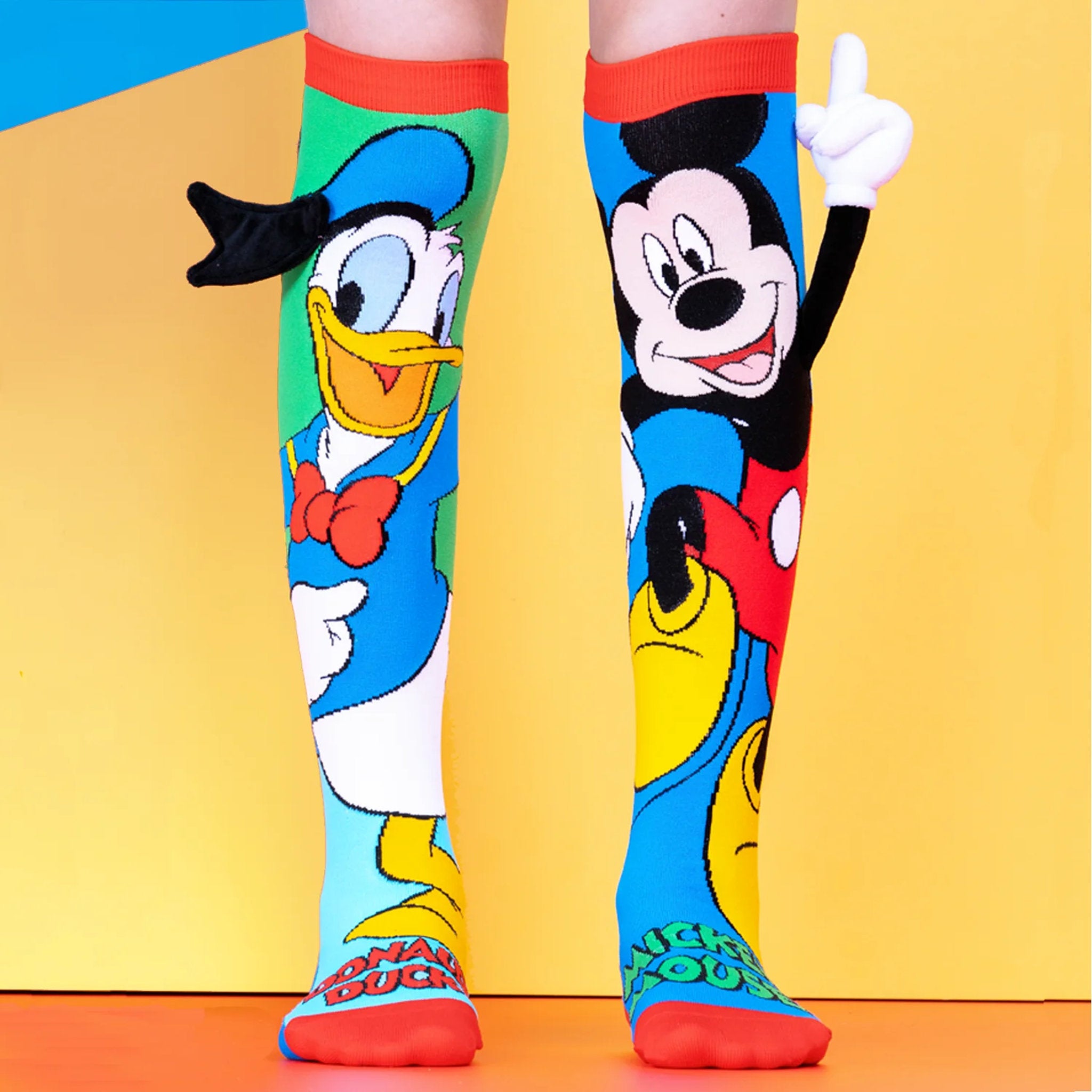 MADMIA Donald Duck and Mickey Adult  Socks