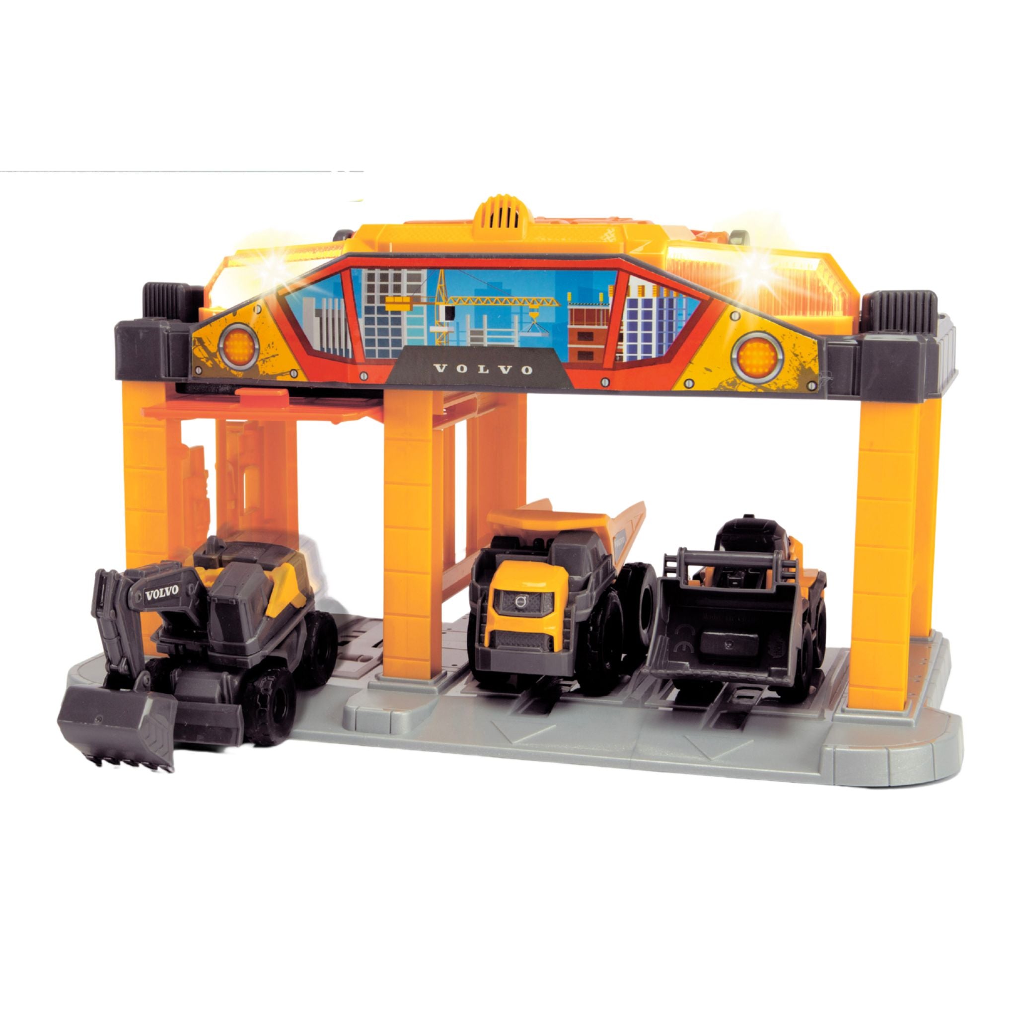 Dickie Toys Micro Construction Station Playset