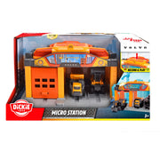 Dickie Toys Micro Construction Station Playset