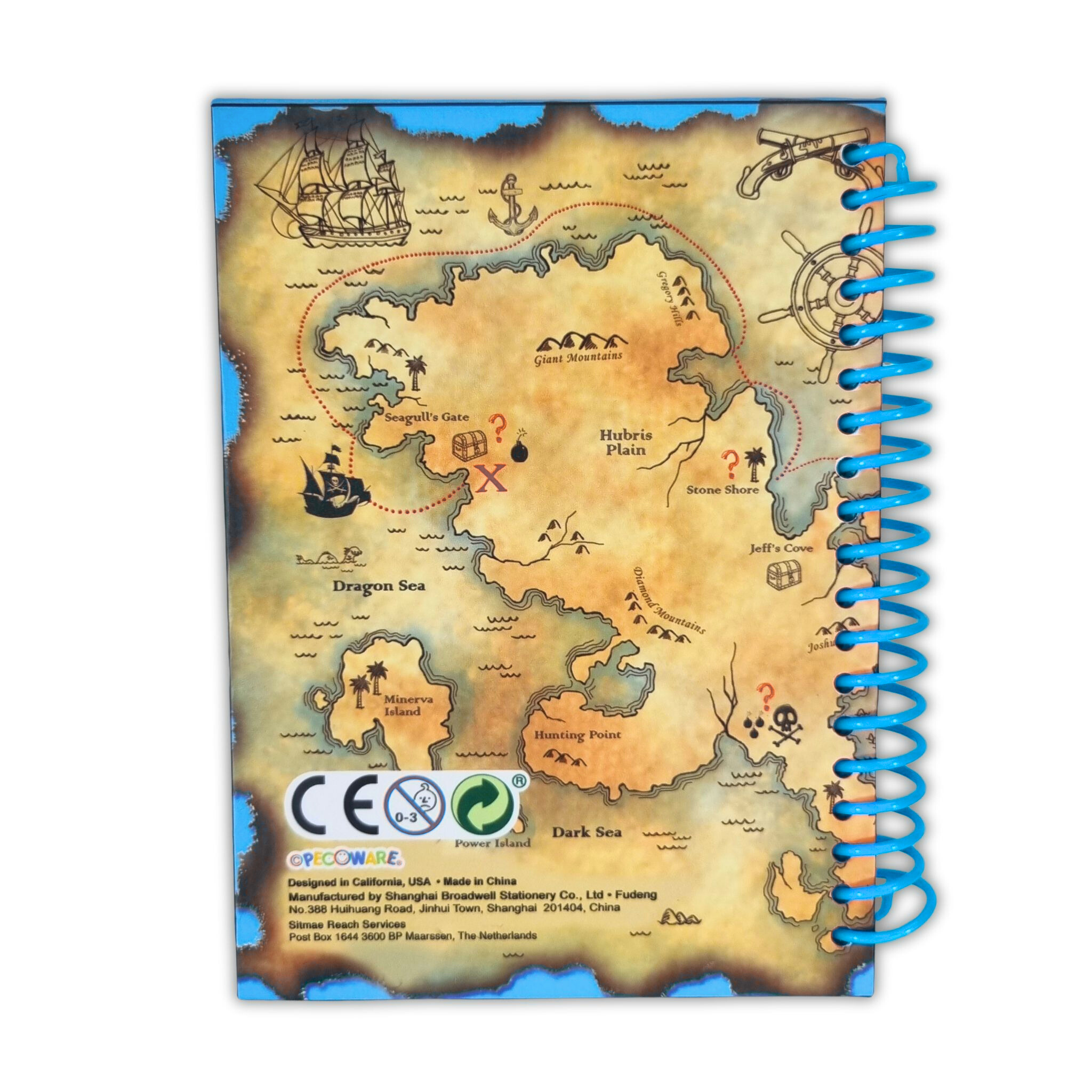 Mini Pirate Journal Set