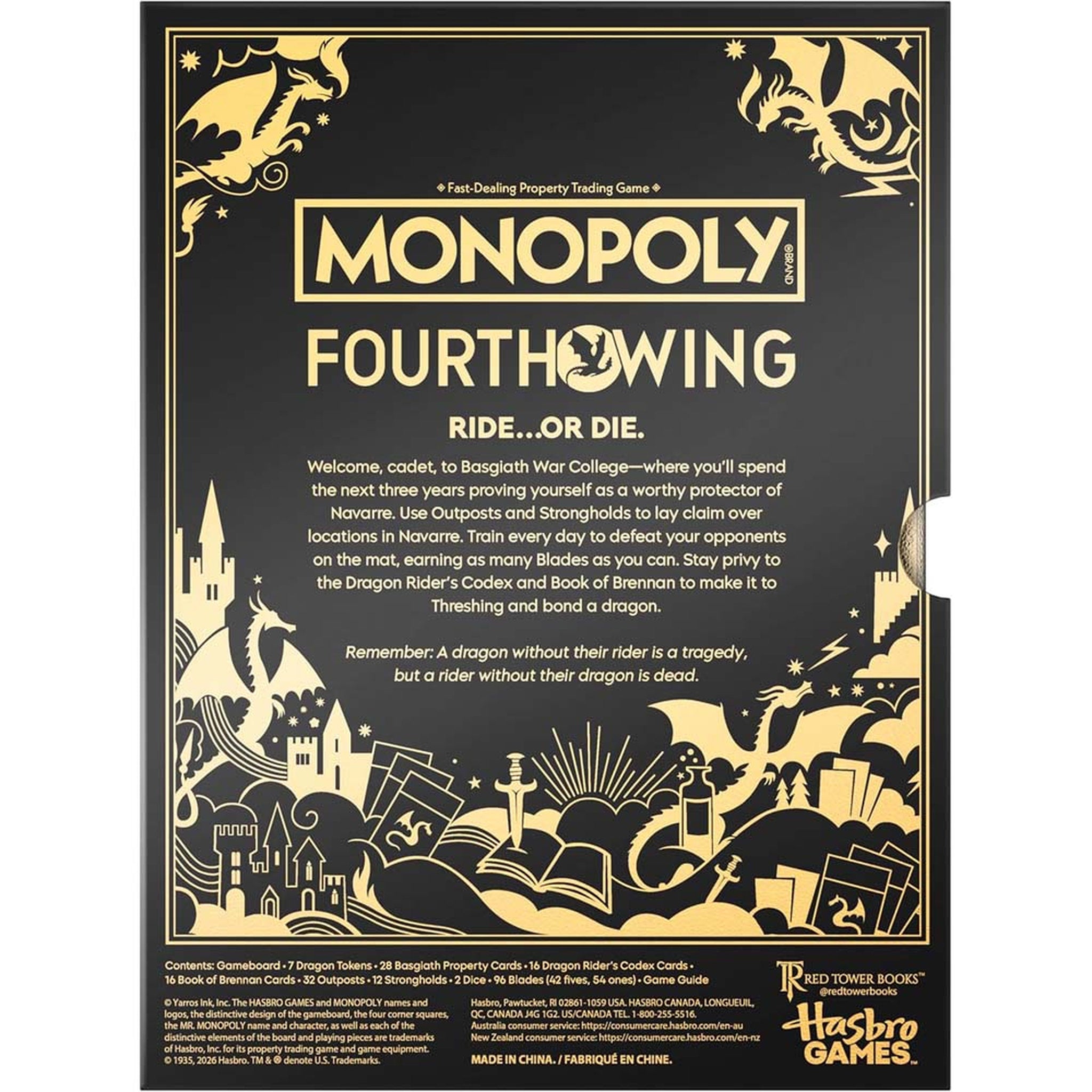 Monopoly Fourth Wing Edition