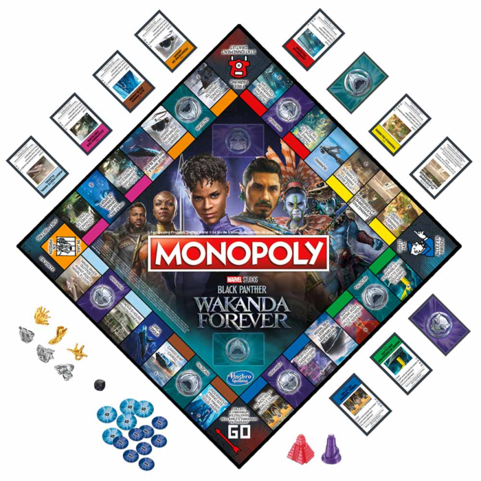 Monopoly Marvel Black Panther Wakanda Forever Edition