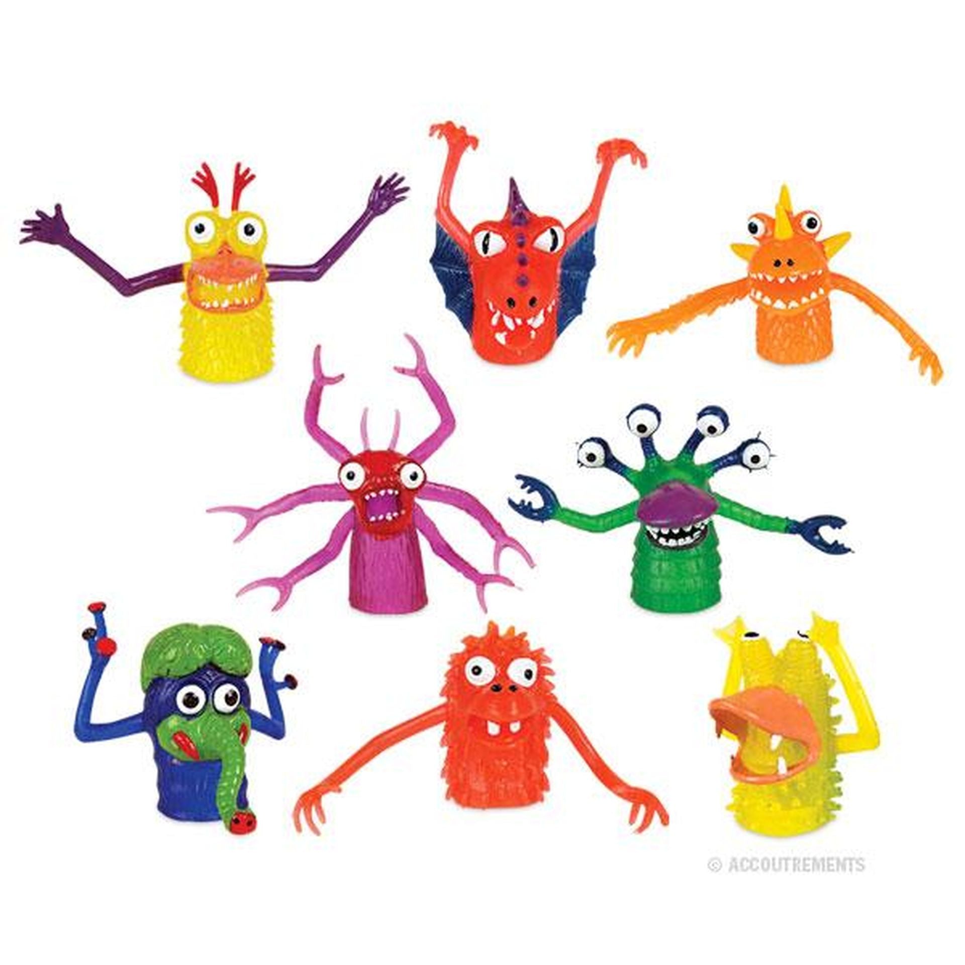 Terrifying Finger Monster Finger Puppets Assorted Styles