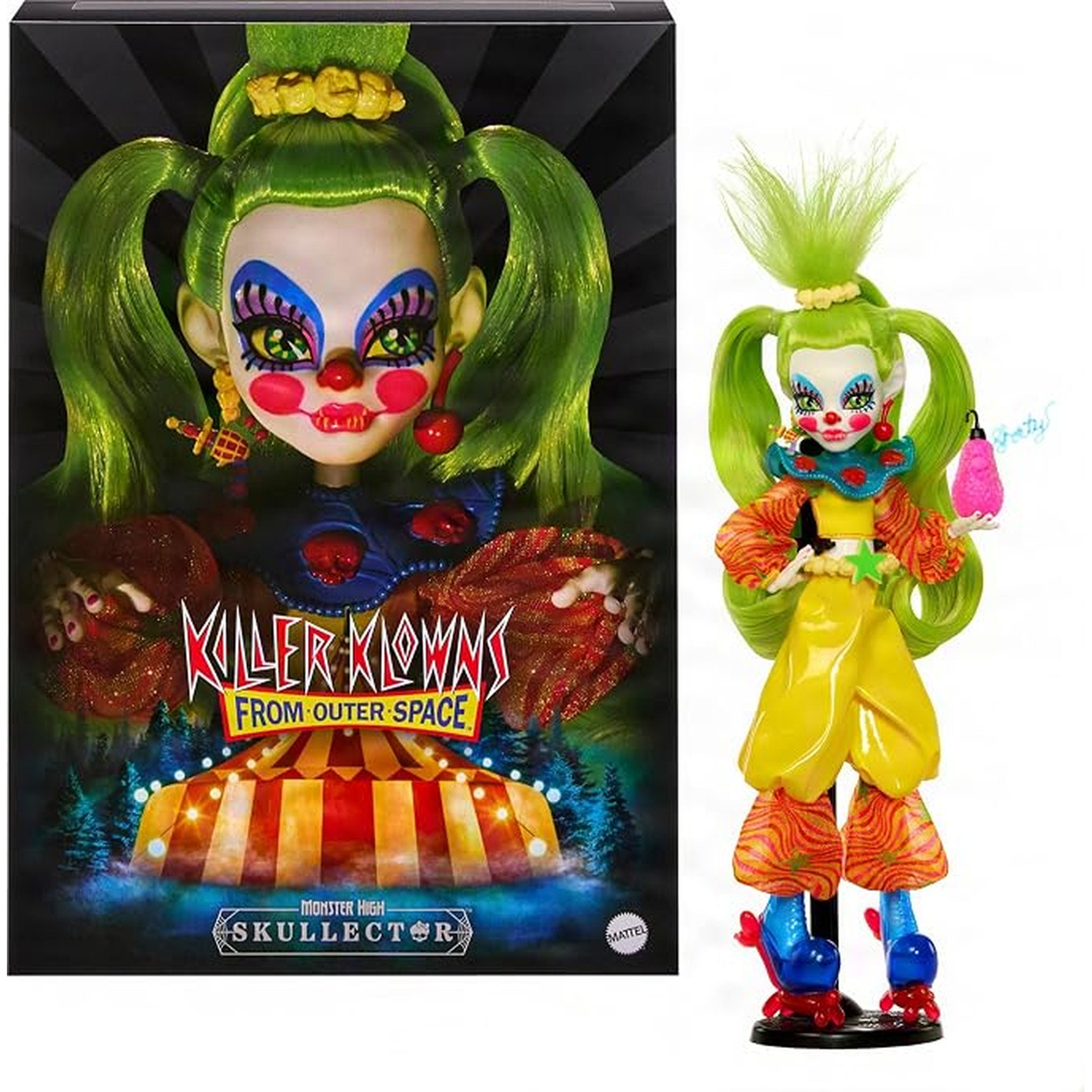 Monster High Skullector Killer Klowns 10 Inch Doll - From Outer Space
