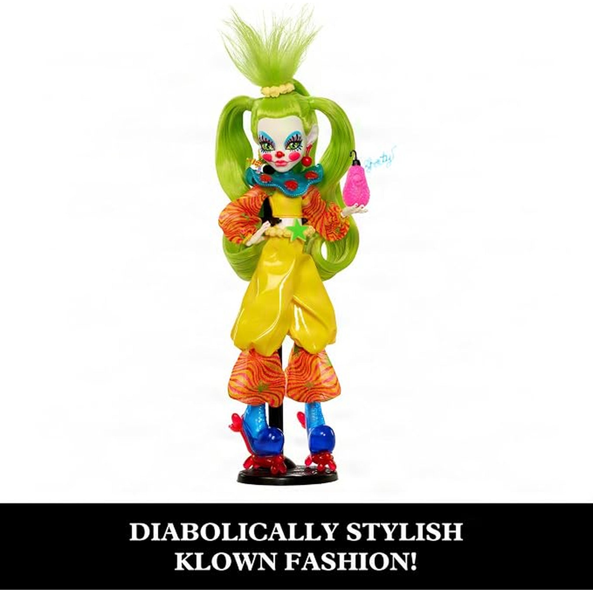 Monster High Skullector Killer Klowns 10 Inch Doll - From Outer Space