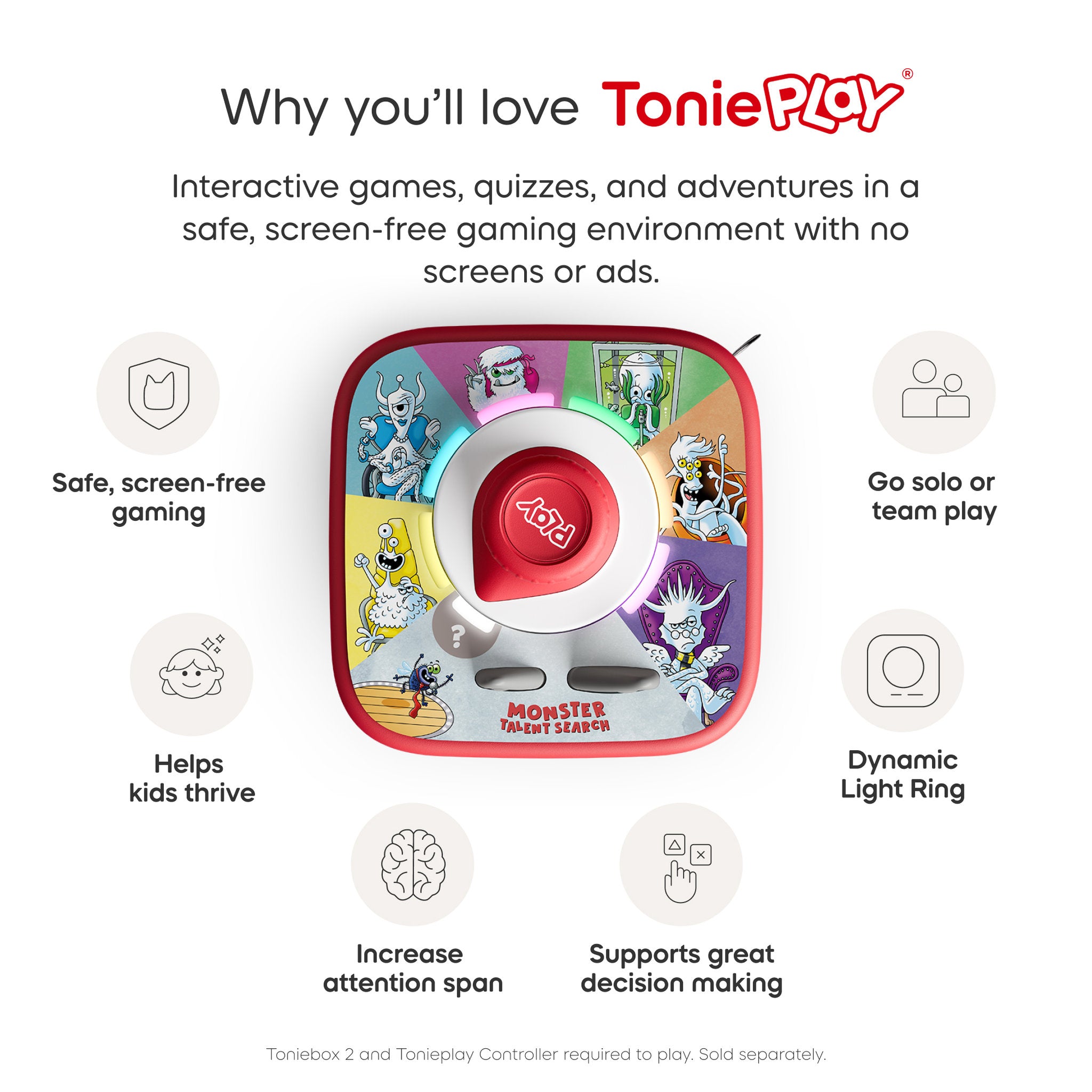 Tonies Tonieplay - Monster Talent Search