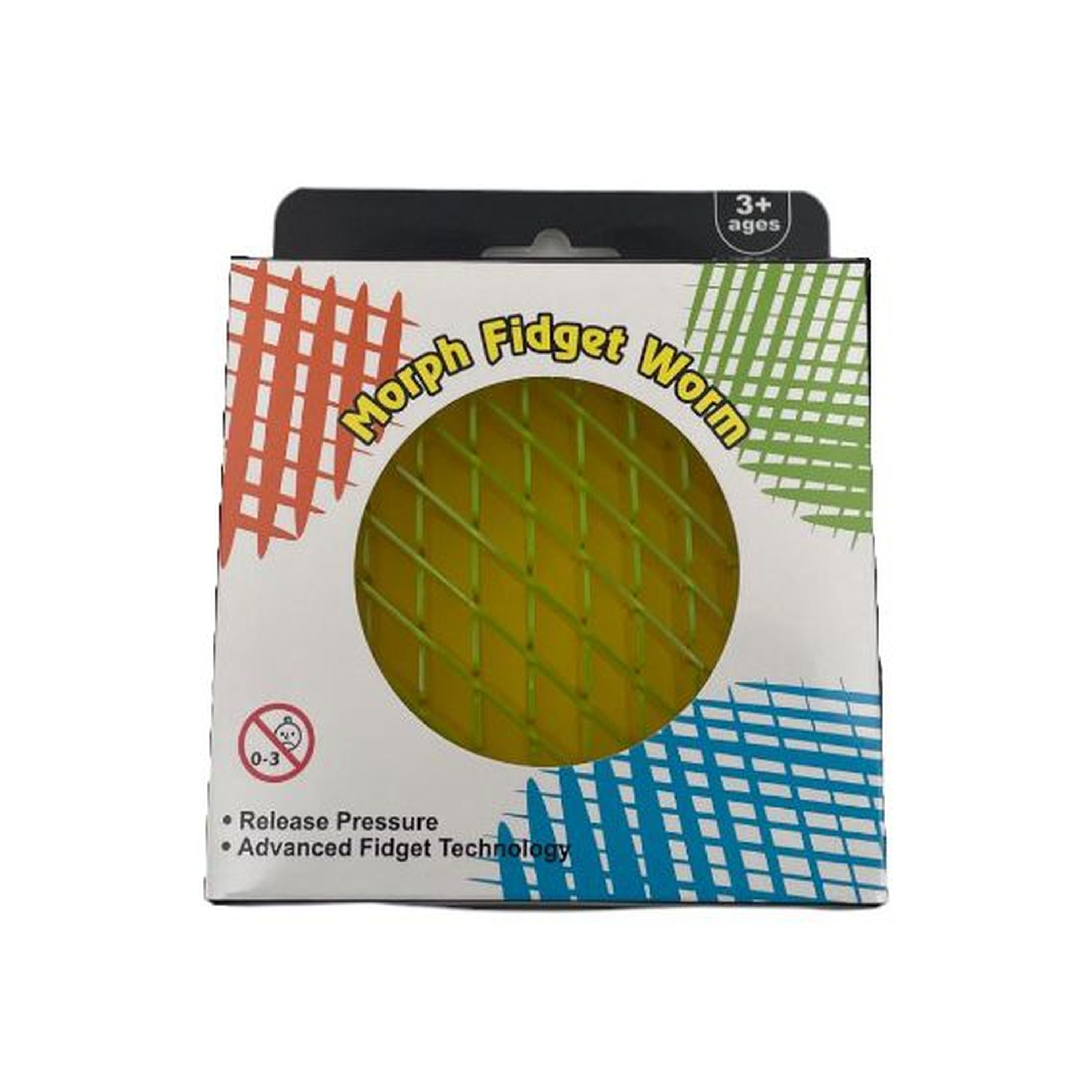 Morph Fidget Worm Large Assorted Styles