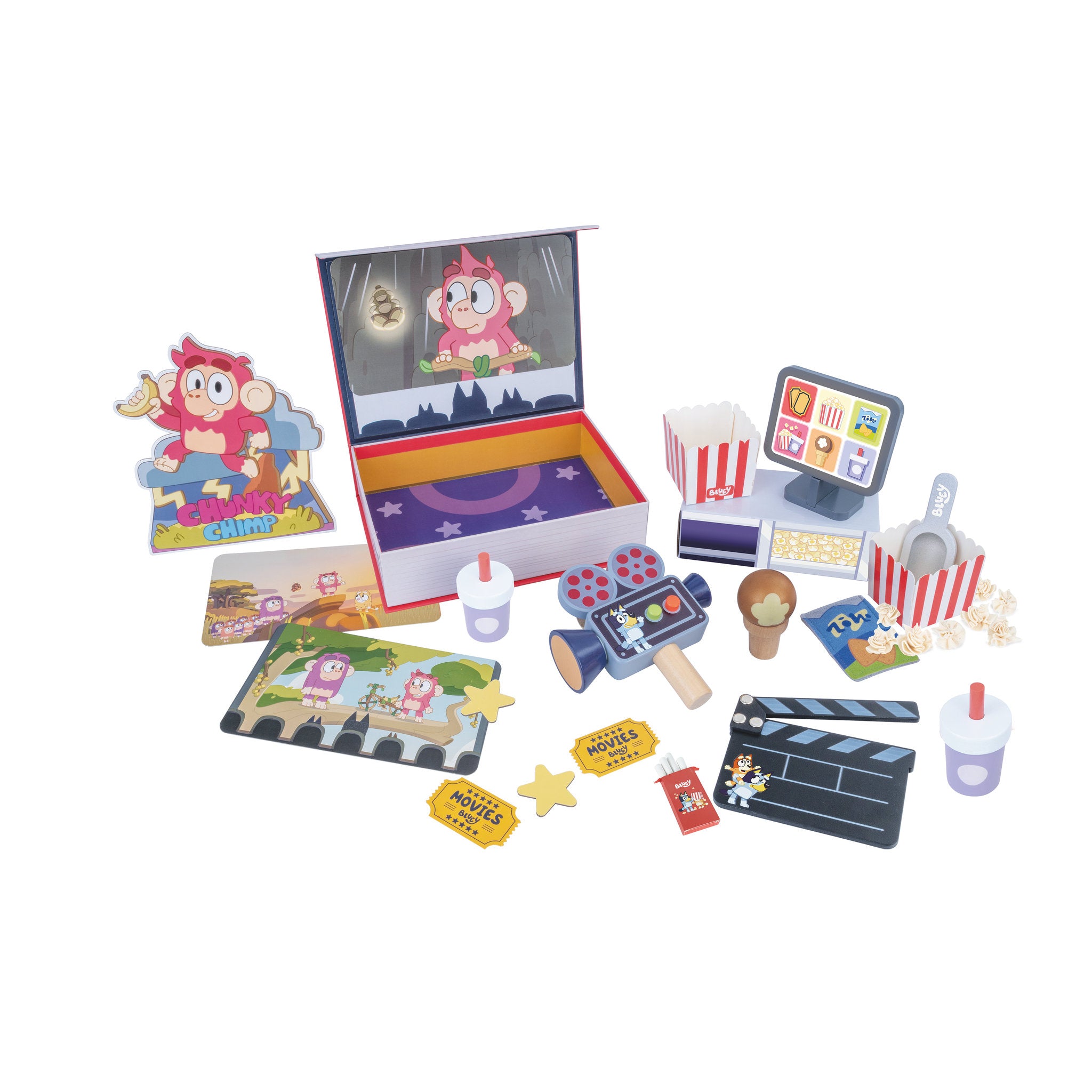 Bluey Movies Wooden Role Play Accessory Set