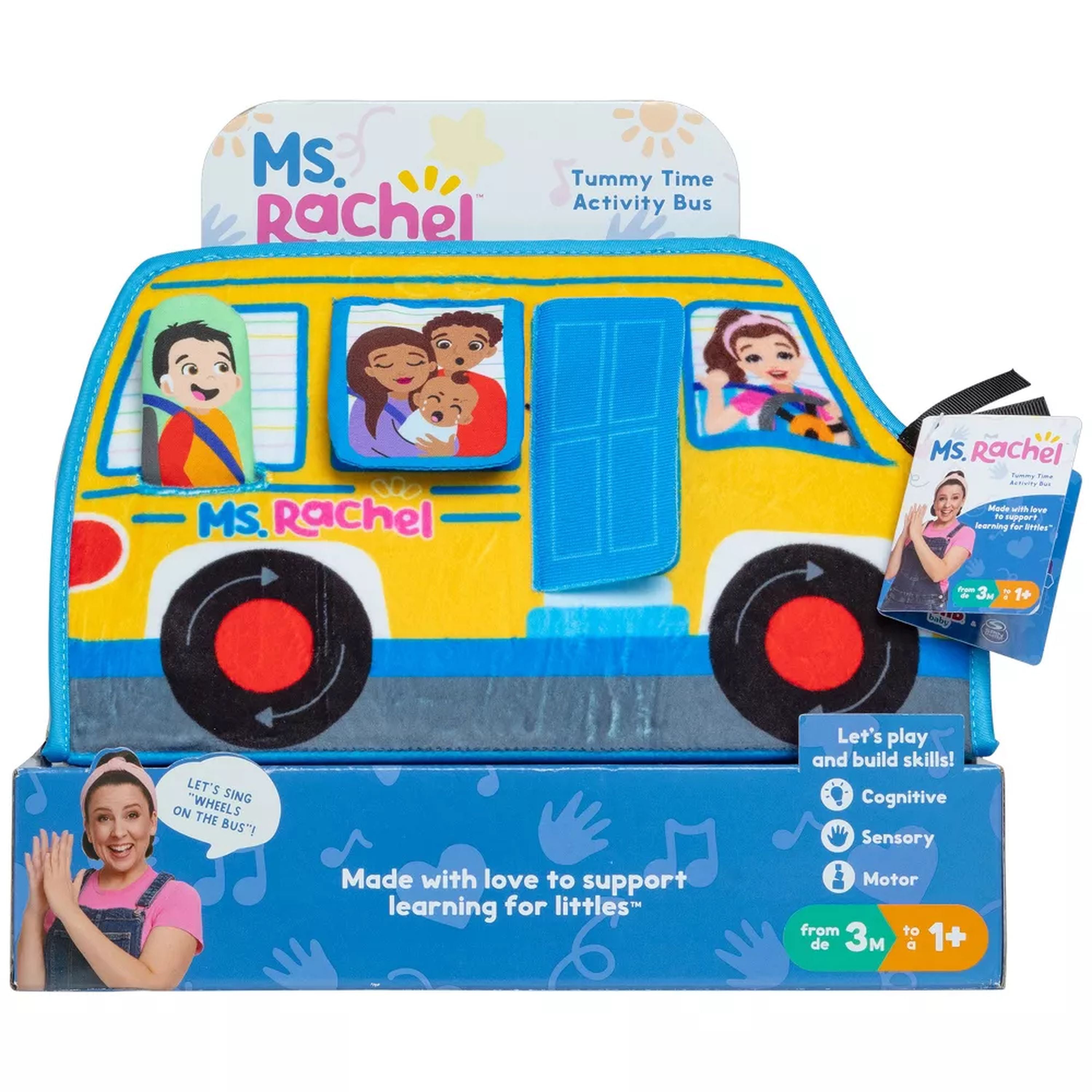 Ms. Rachel Tummy Time Activity Bus