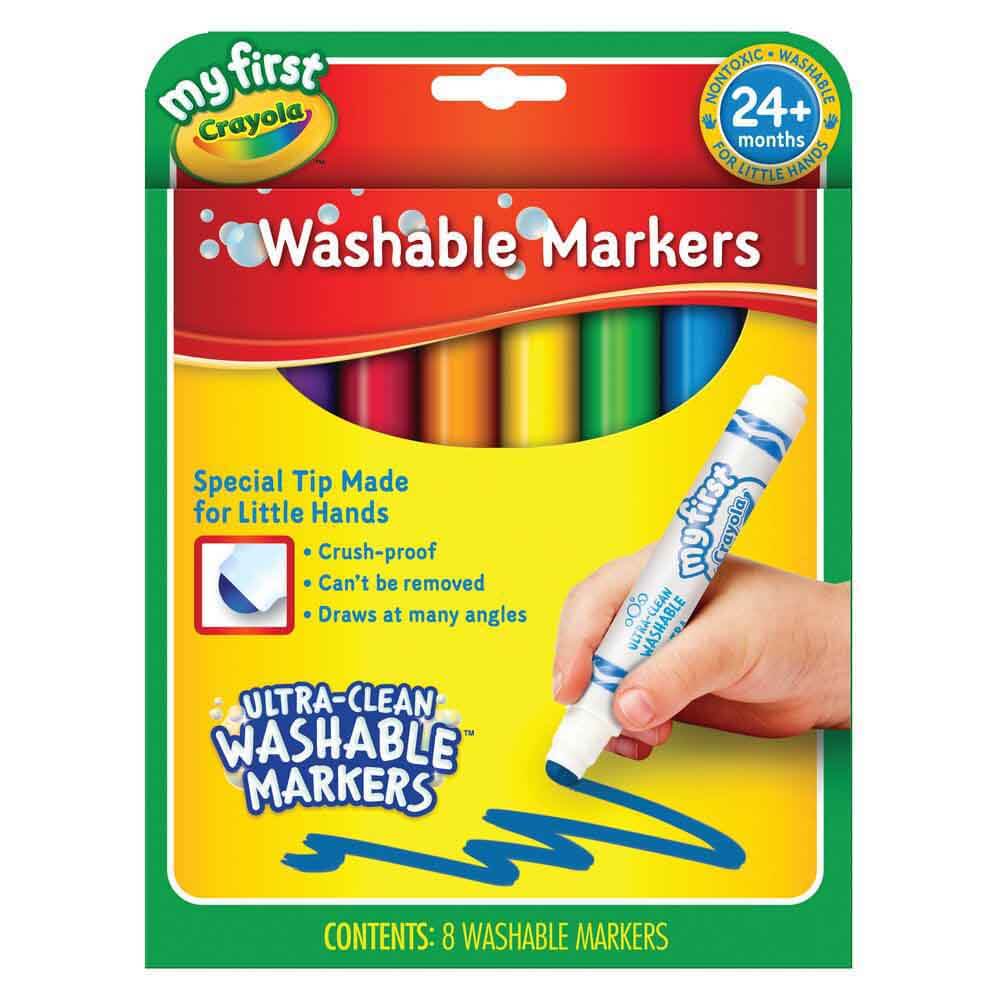 Crayola My First Washable Markers 8 Pack