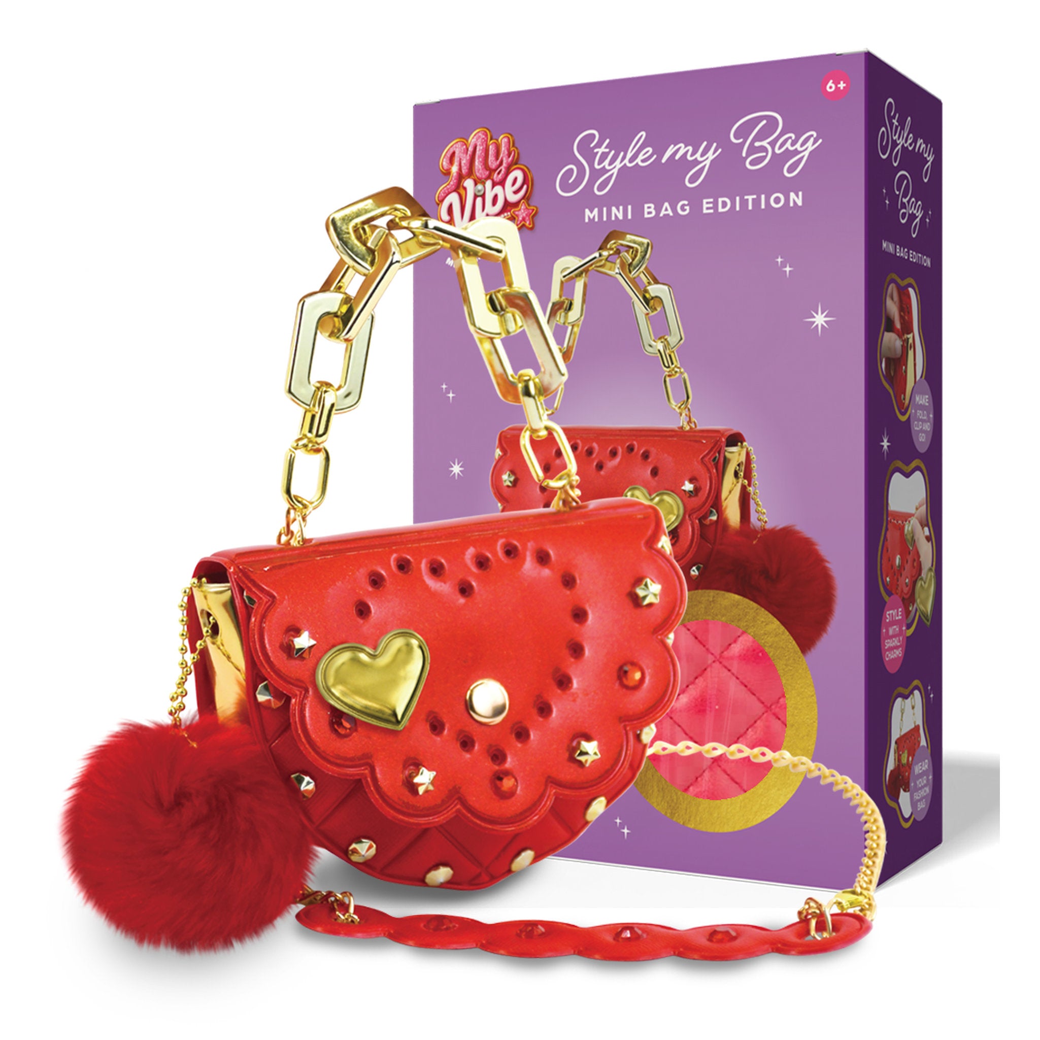 My Vibe Make Your Own Style Bag - Glamour Heart