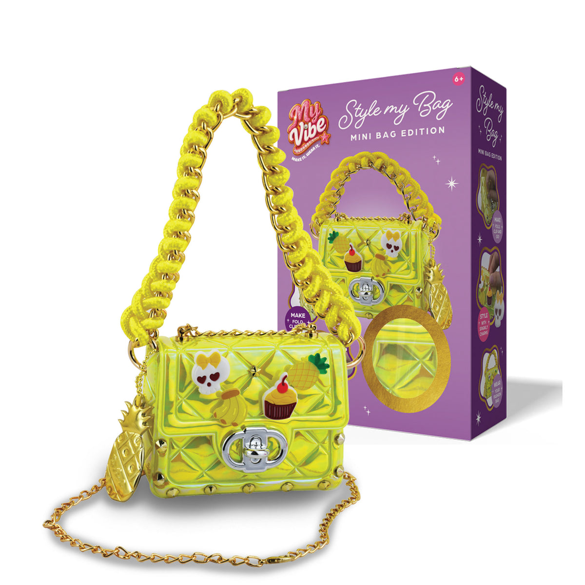 My Vibe Make Your Own Style Bag - Pineapple Star