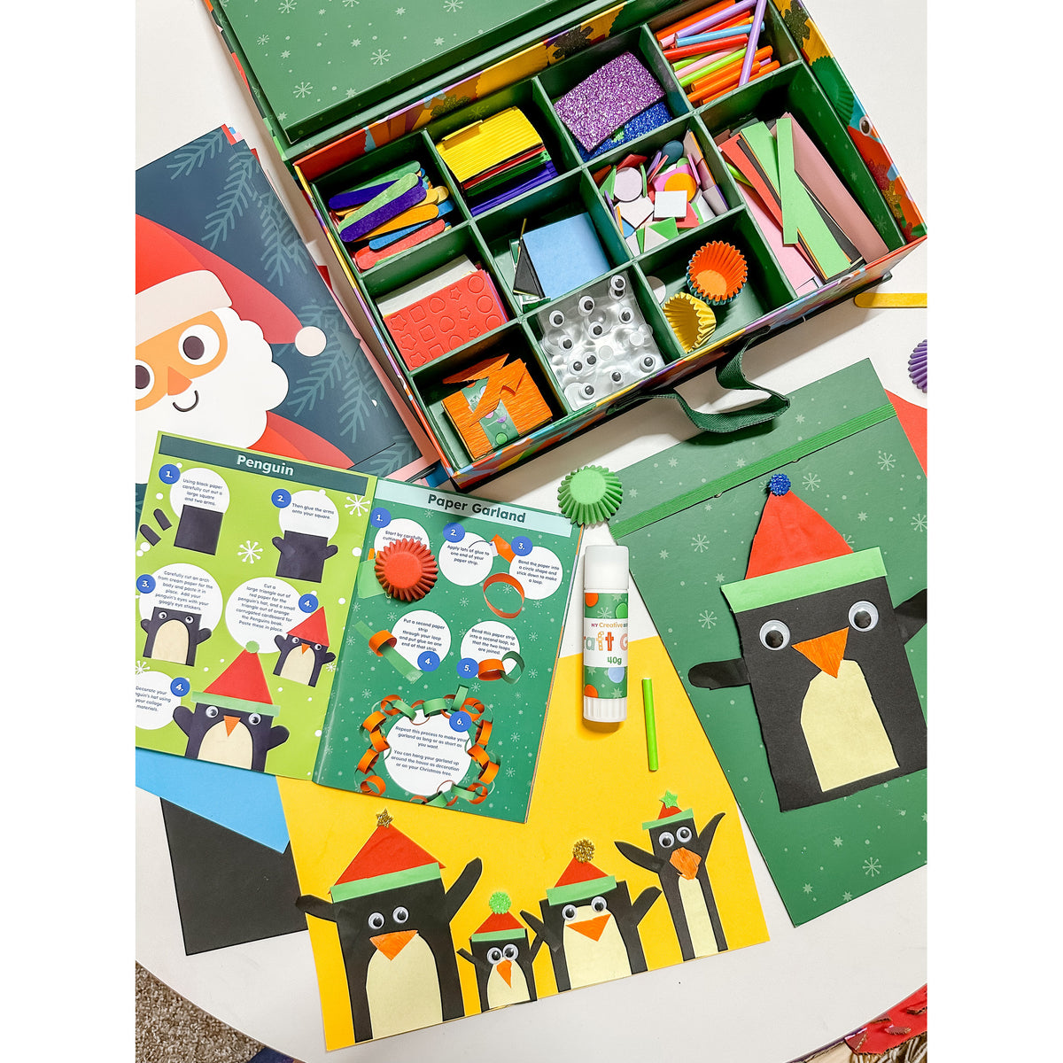 My Creative Box - Christmas Collage Sensory Activity Box
