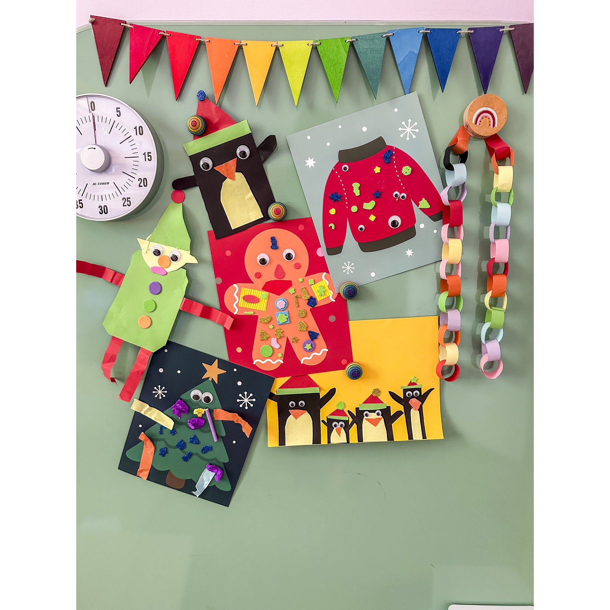 My Creative Box - Christmas Collage Sensory Activity Box