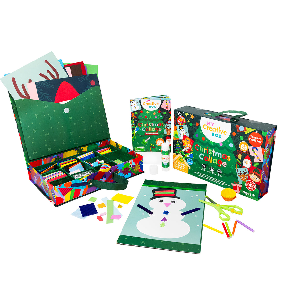My Creative Box - Christmas Collage Sensory Activity Box