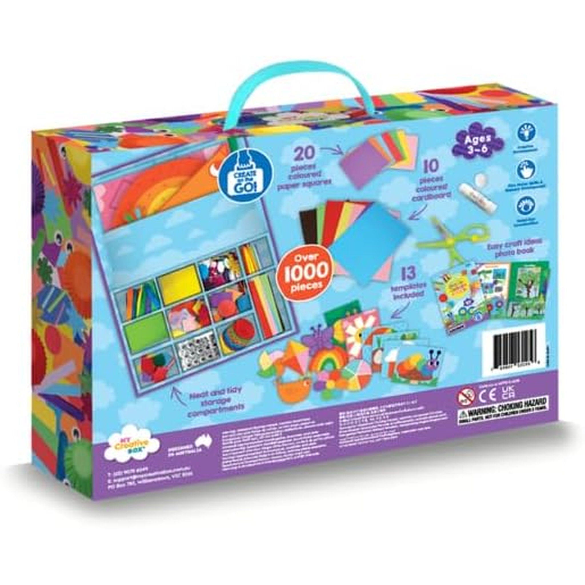 My Creative Box Sensory Collage Activity Box  - Garden