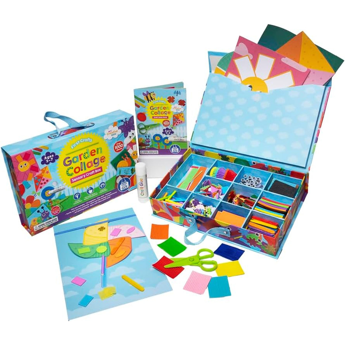 My Creative Box Sensory Collage Activity Box  - Garden