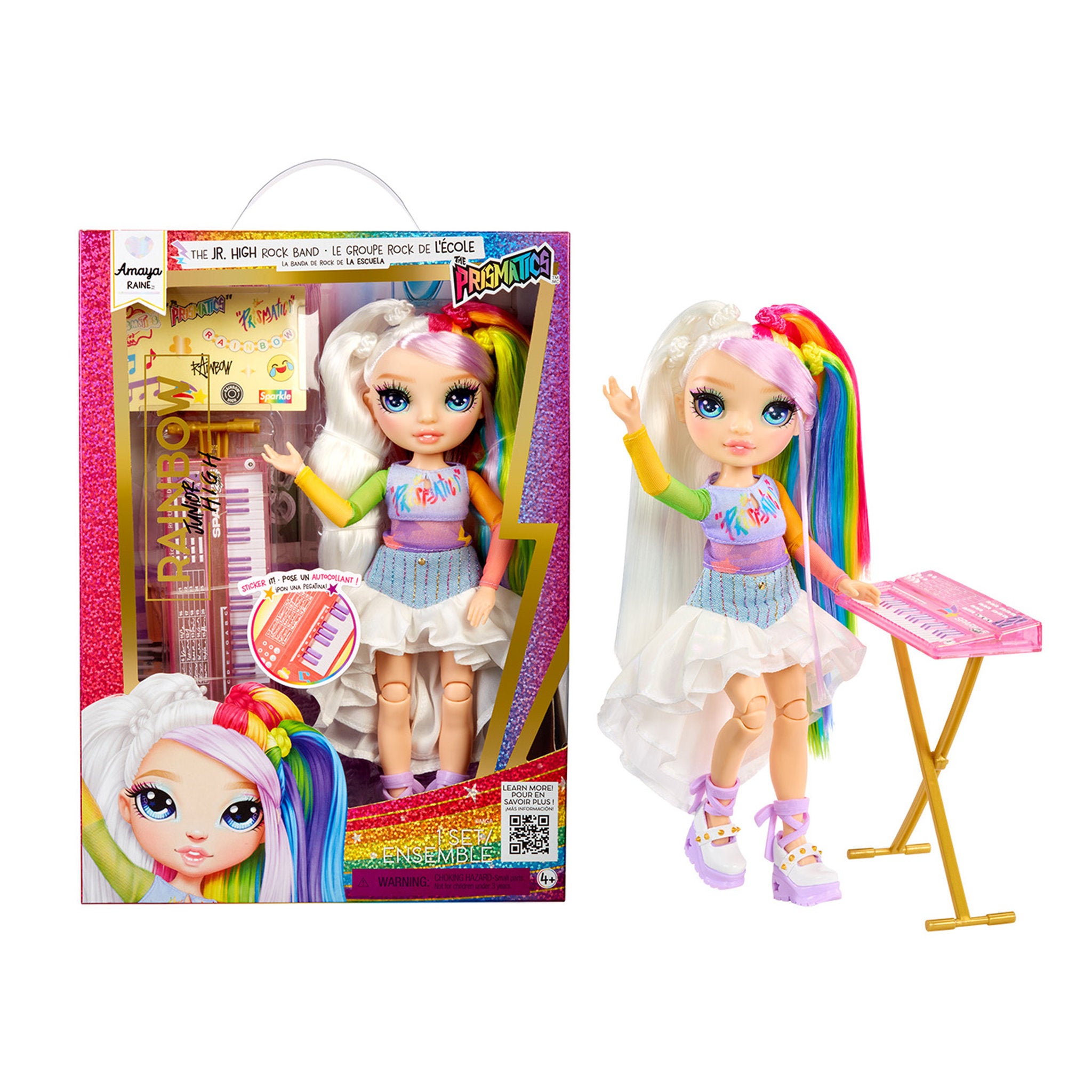 Rainbow High Junior Rockband Doll - Amaya