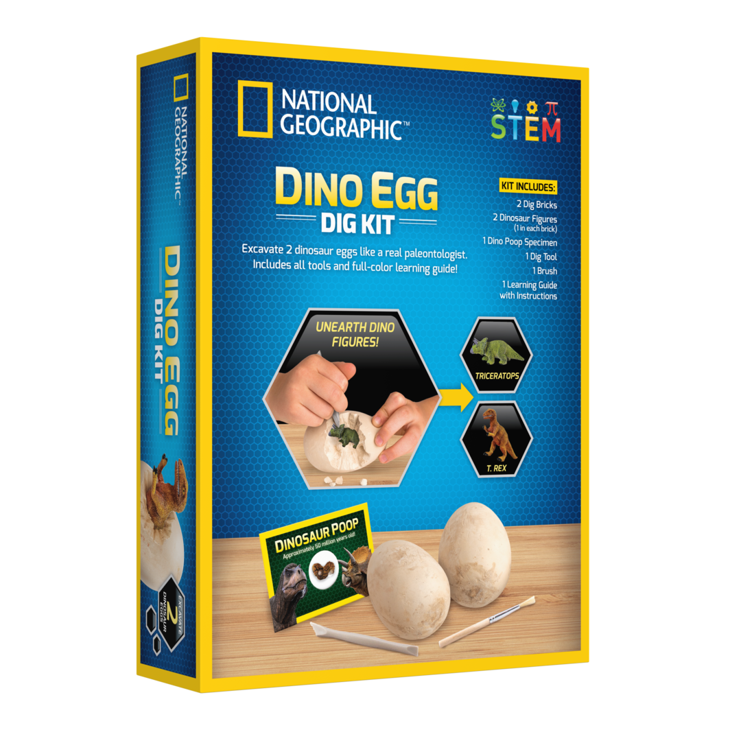 National Geographic Dino Egg Dig Kit