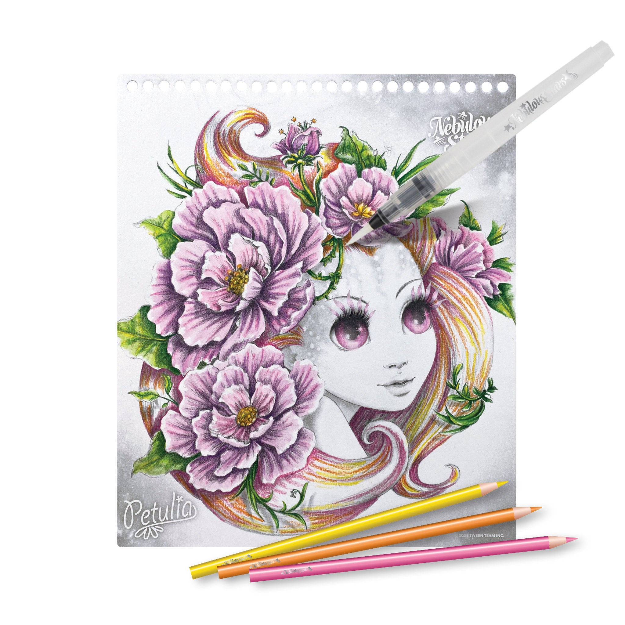 Nebulous Stars Watercoloring Book Set