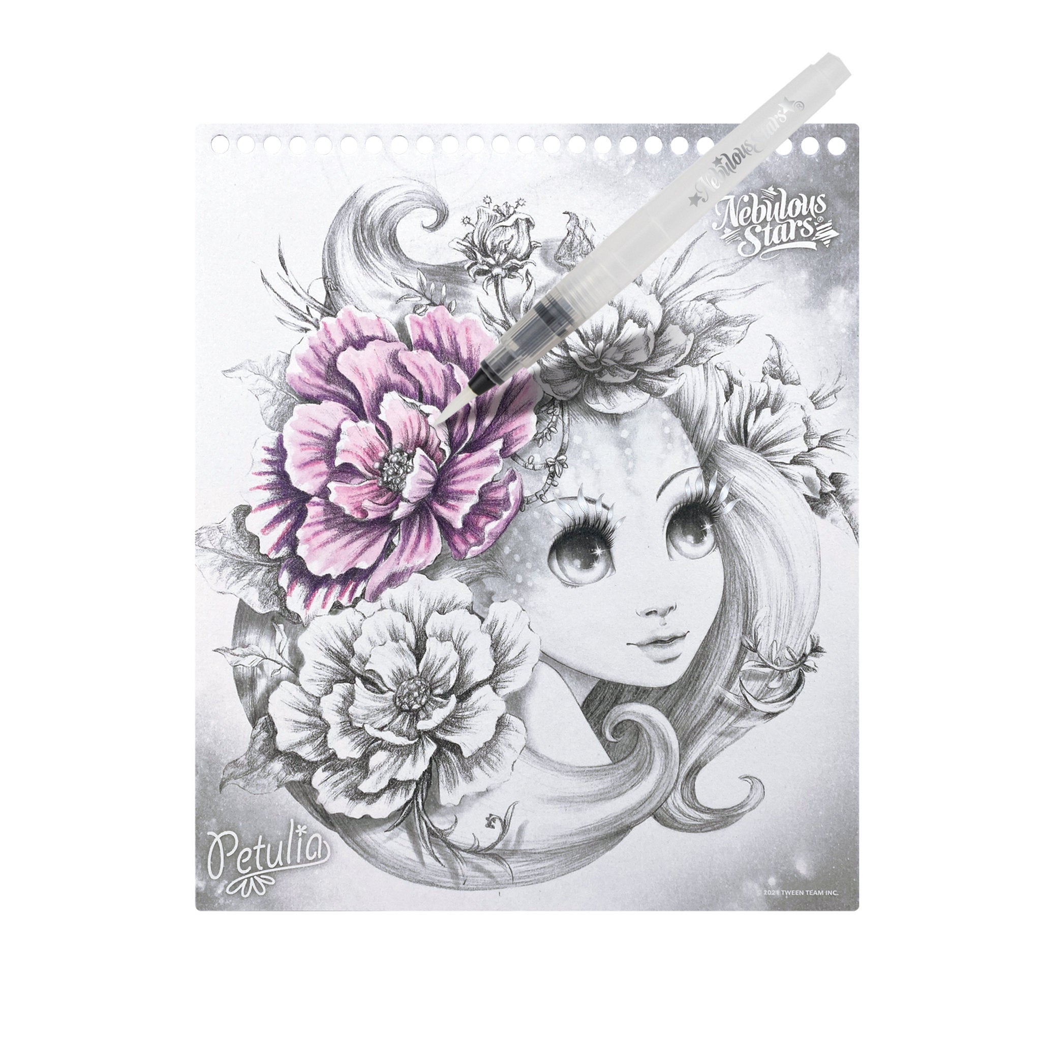 Nebulous Stars Watercoloring Book Set