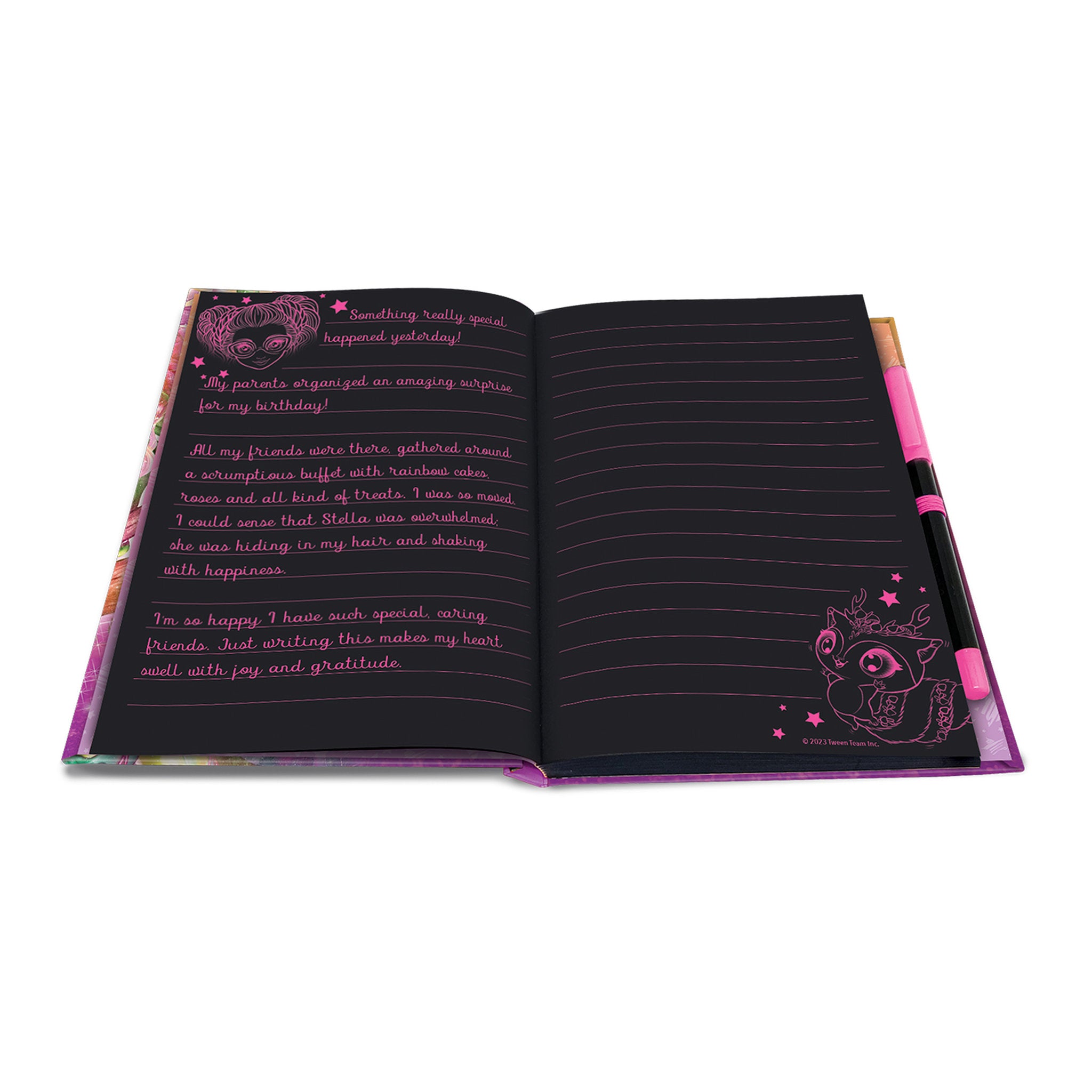 Nebulous Stars Deluxe Black Notebook Assorted Styles
